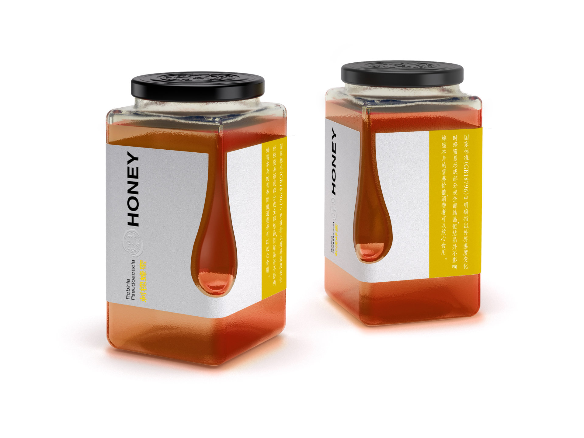 packing design，honey bottle，Container design，Bottle design，Italian original design，Creative design，