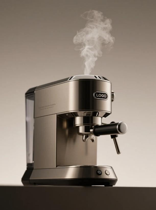 Coffee machine，Semi automatic coffee machine，designer，product design，Shunde，Zhongshan，Automatic coffee machine，Coffee machine factory，