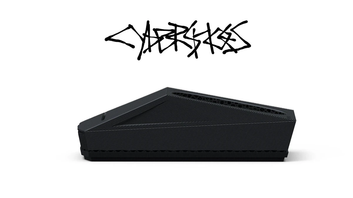 Futuristic design，3D printing，Comfortable Feeling，Cyber，