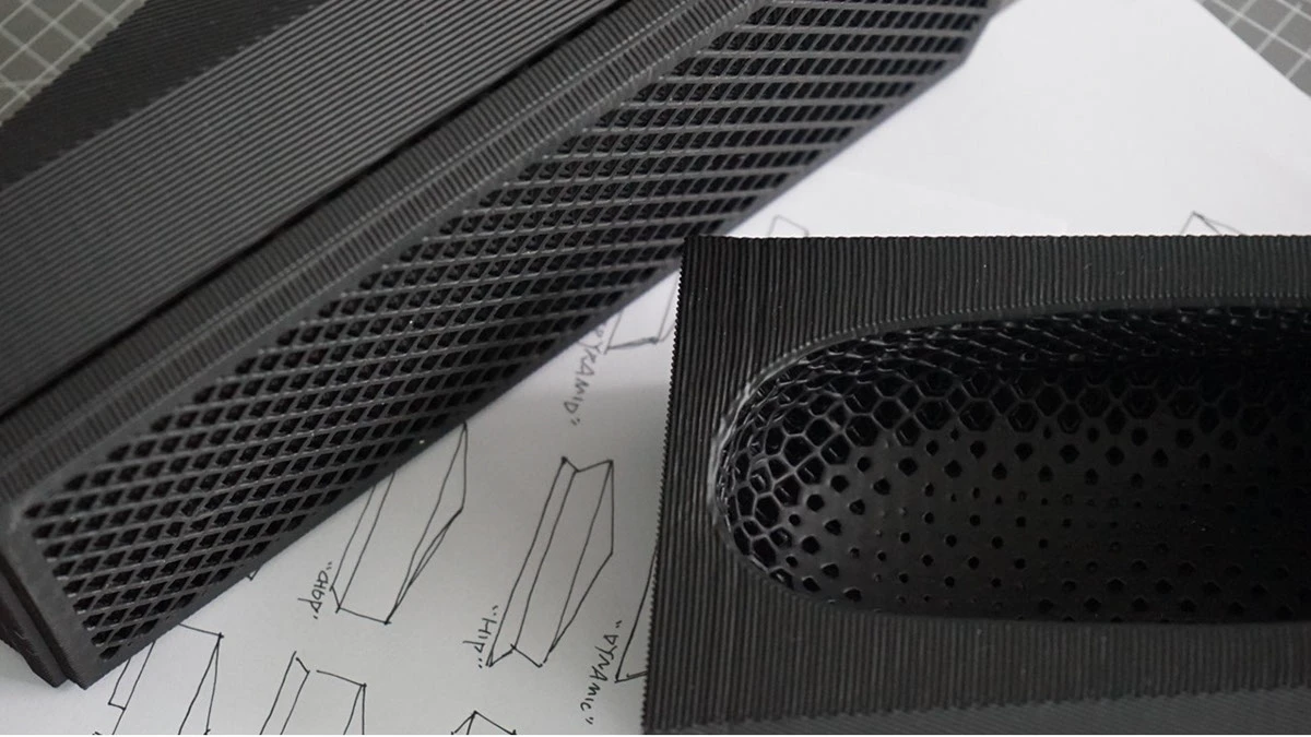 Futuristic design，3D printing，Comfortable Feeling，Cyber，