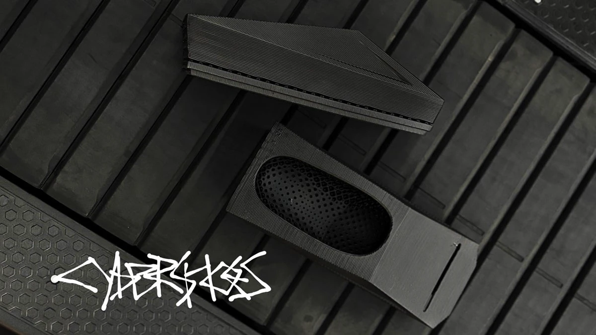 Futuristic design，3D printing，Comfortable Feeling，Cyber，