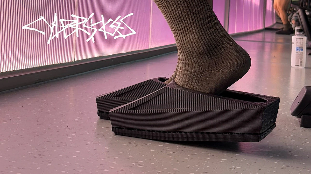 Futuristic design，3D printing，Comfortable Feeling，Cyber，
