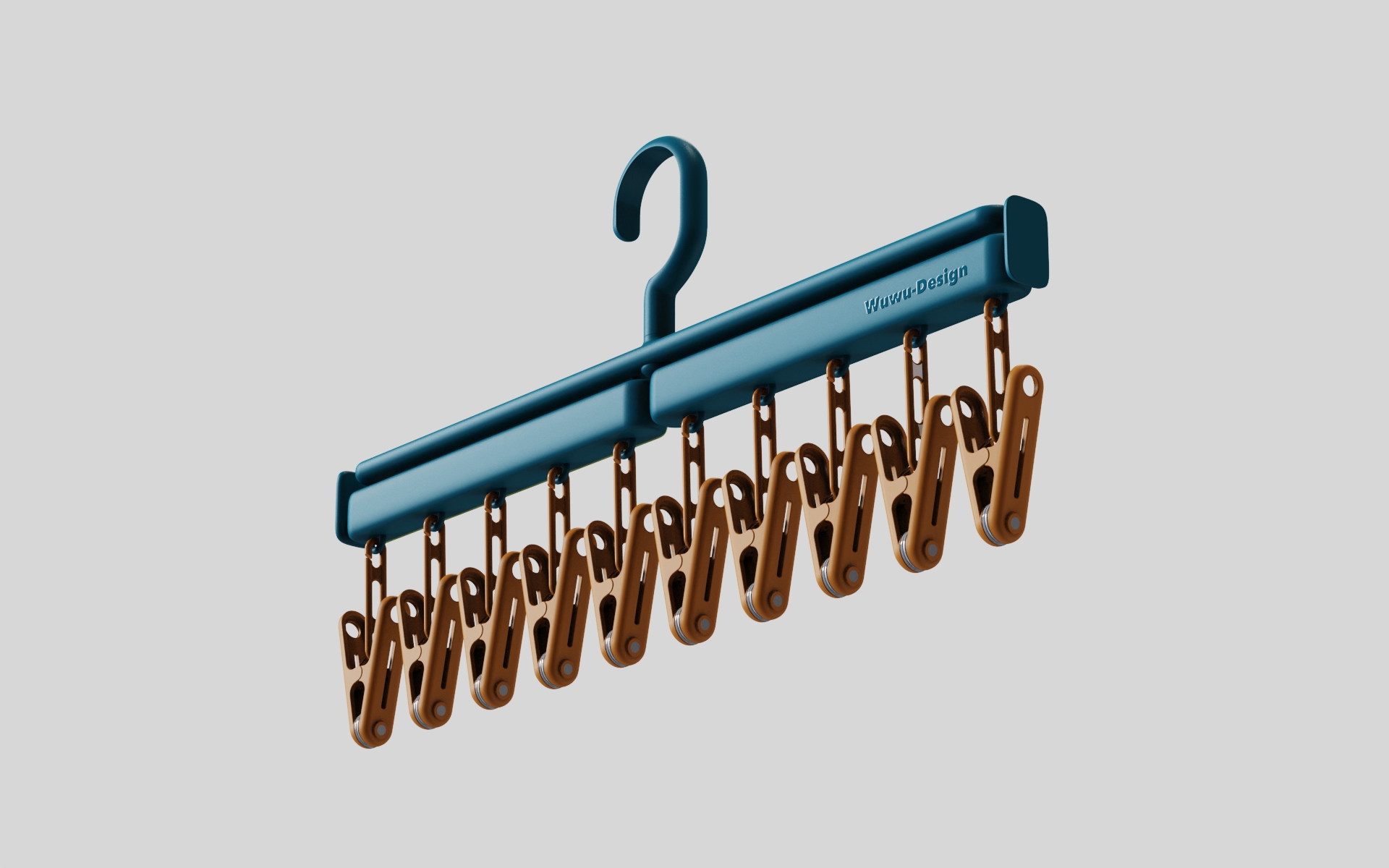 Daily Necessities，clothing clip，Airing，Receive，industrial design，concise，product design，household，