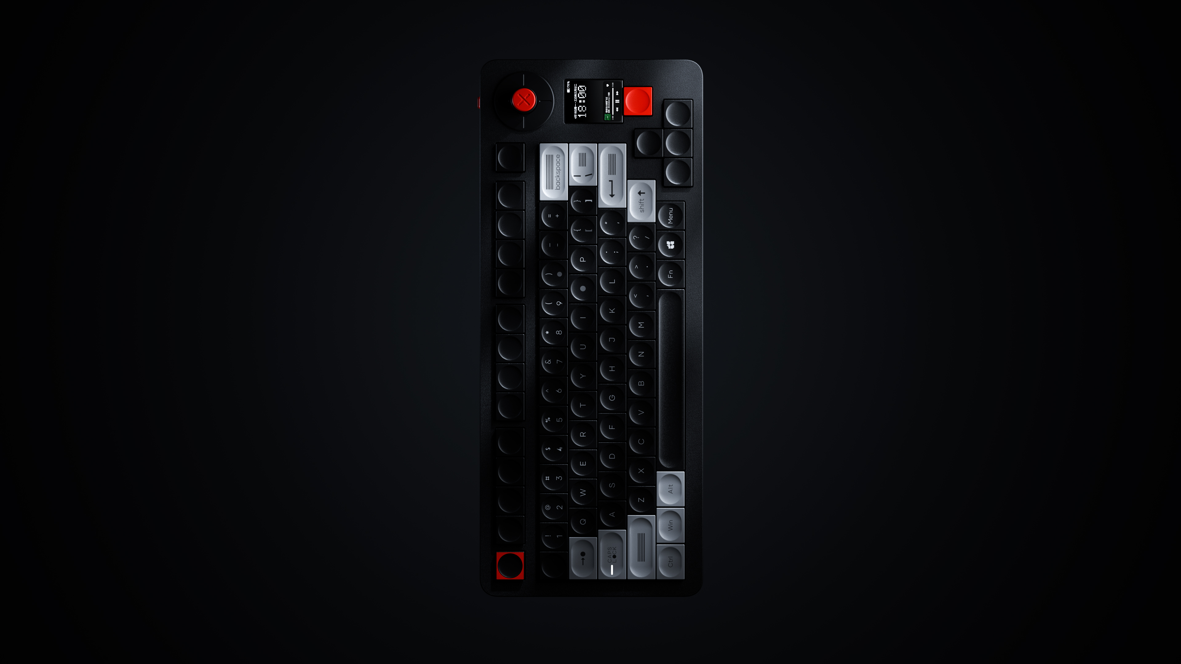 Original design，customized keyboard，Membrane keyboard，Minimalism，Retro style，keyboard，Interesting design，Aluminum alloy products，