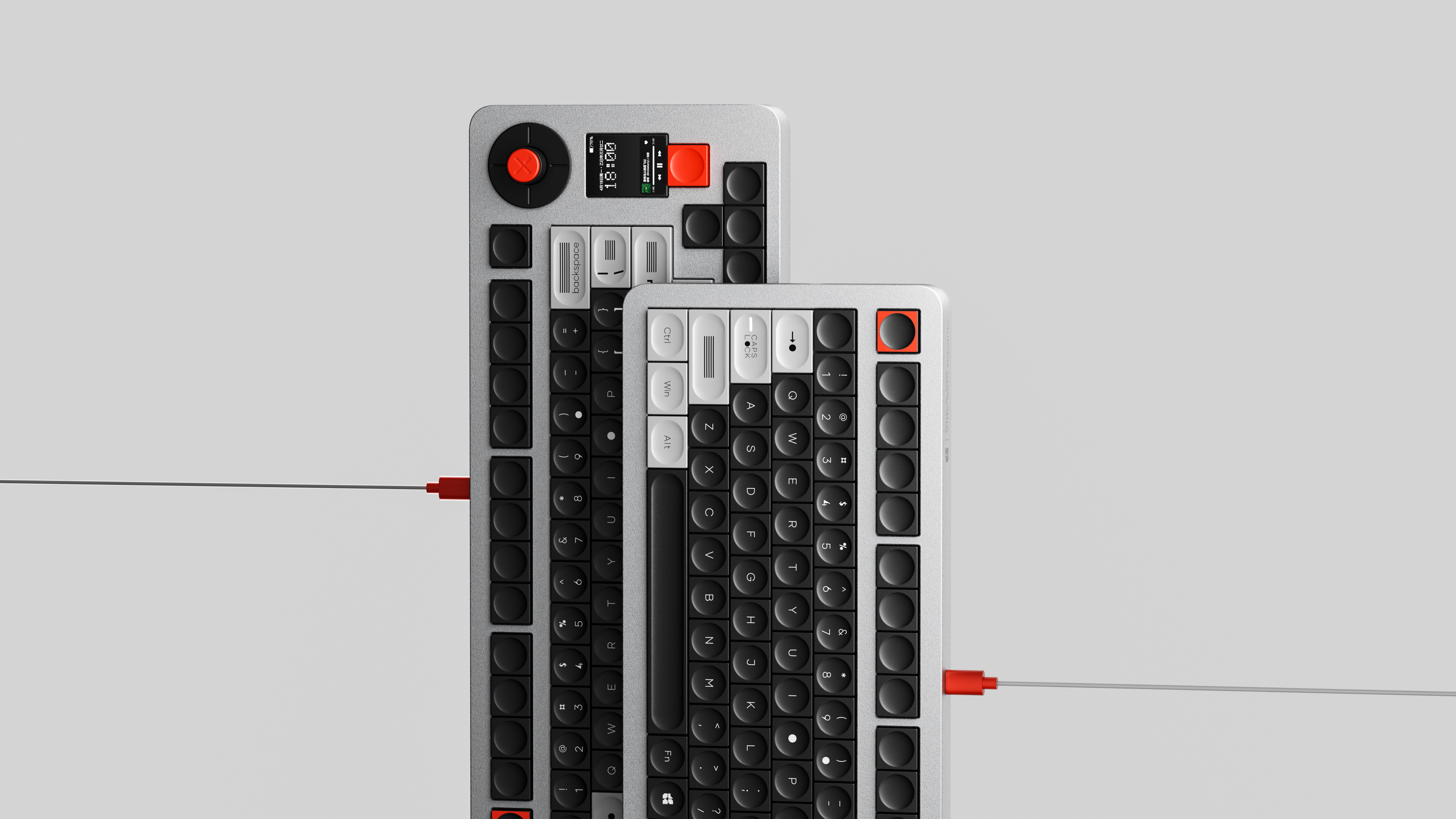 Original design，customized keyboard，Membrane keyboard，Minimalism，Retro style，keyboard，Interesting design，Aluminum alloy products，