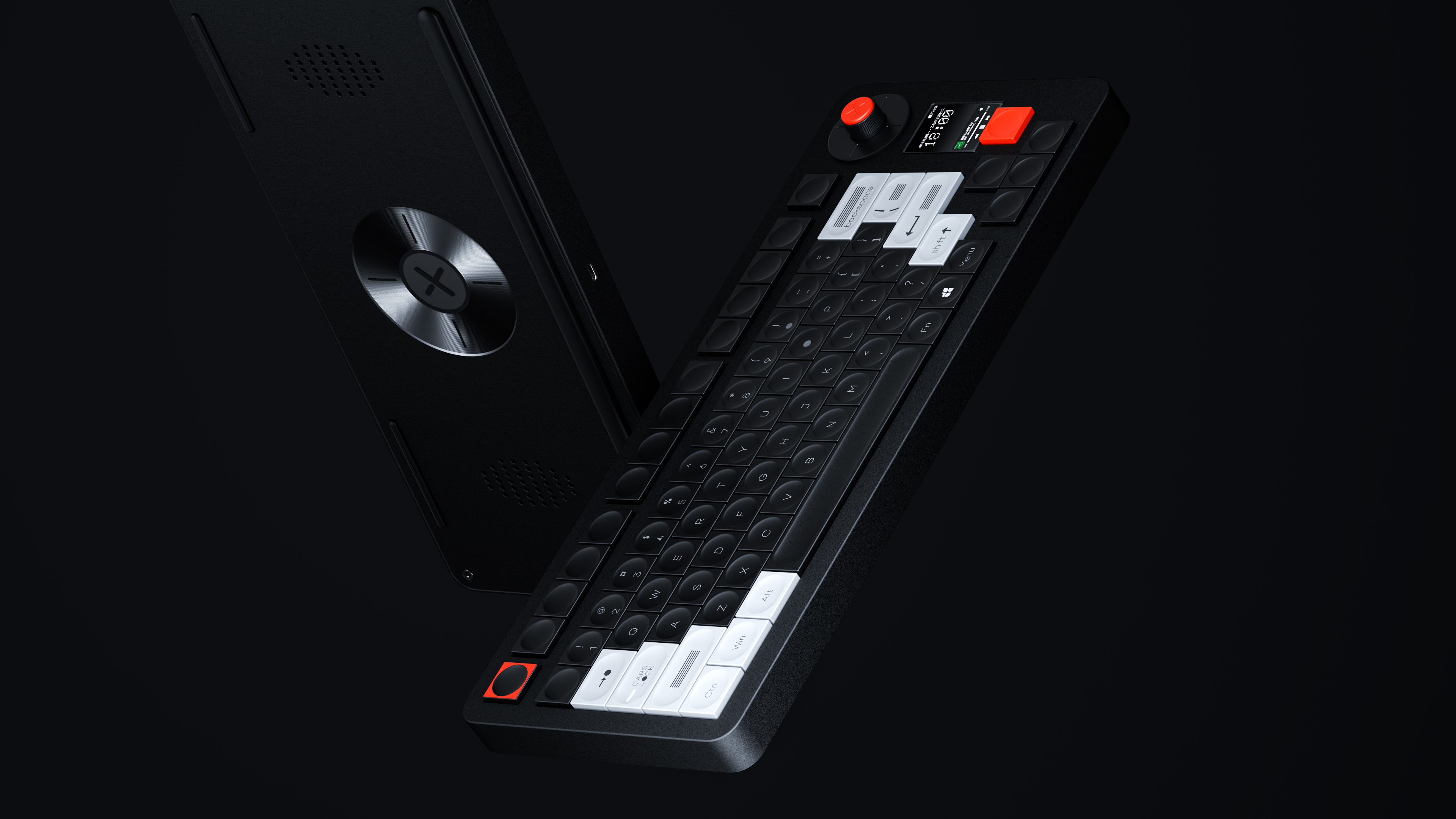 Original design，customized keyboard，Membrane keyboard，Minimalism，Retro style，keyboard，Interesting design，Aluminum alloy products，