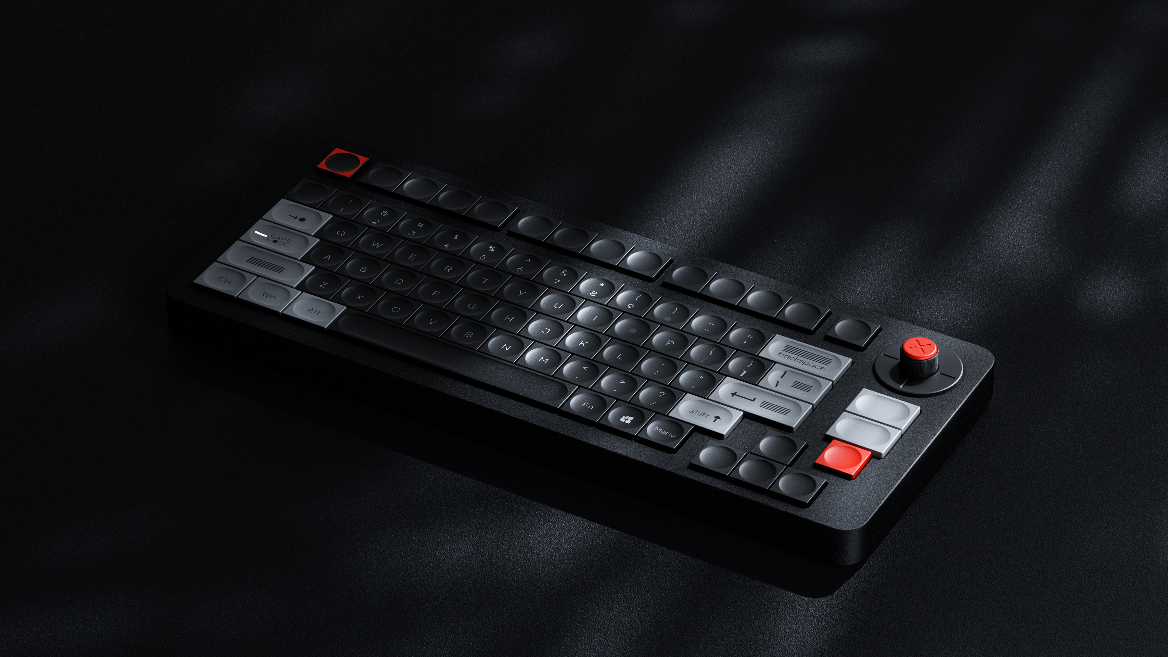 Original design，customized keyboard，Membrane keyboard，Minimalism，Retro style，keyboard，Interesting design，Aluminum alloy products，