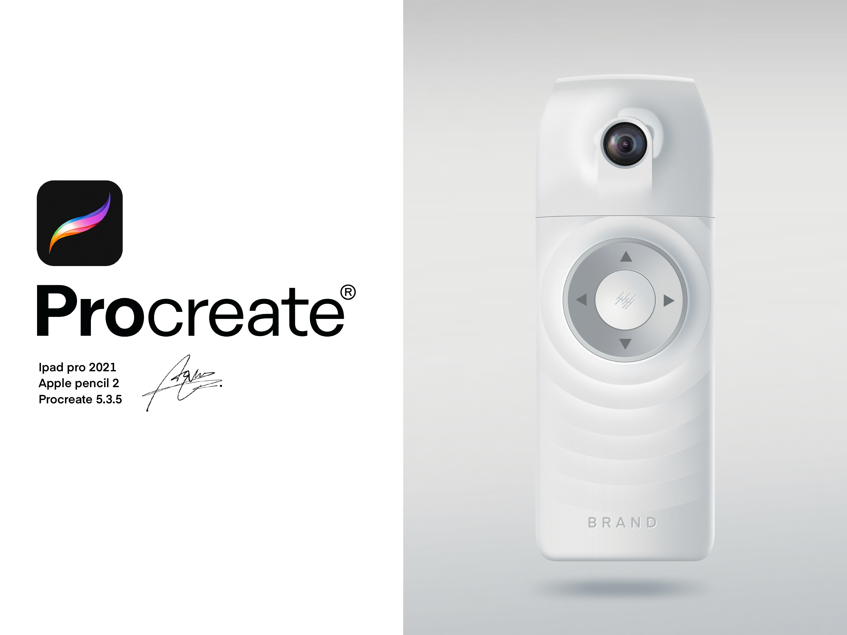 industrial design，Ubee ，Procreate，