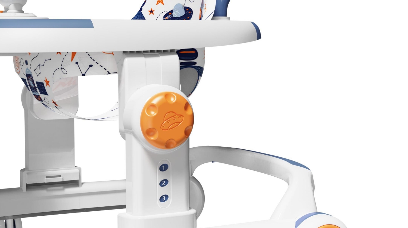 Appearance design，Design of walker，