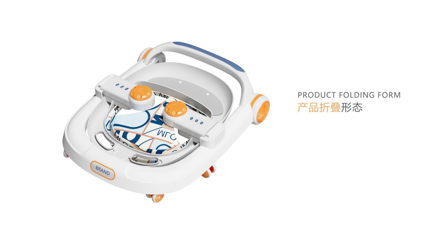 Appearance design，Design of walker，