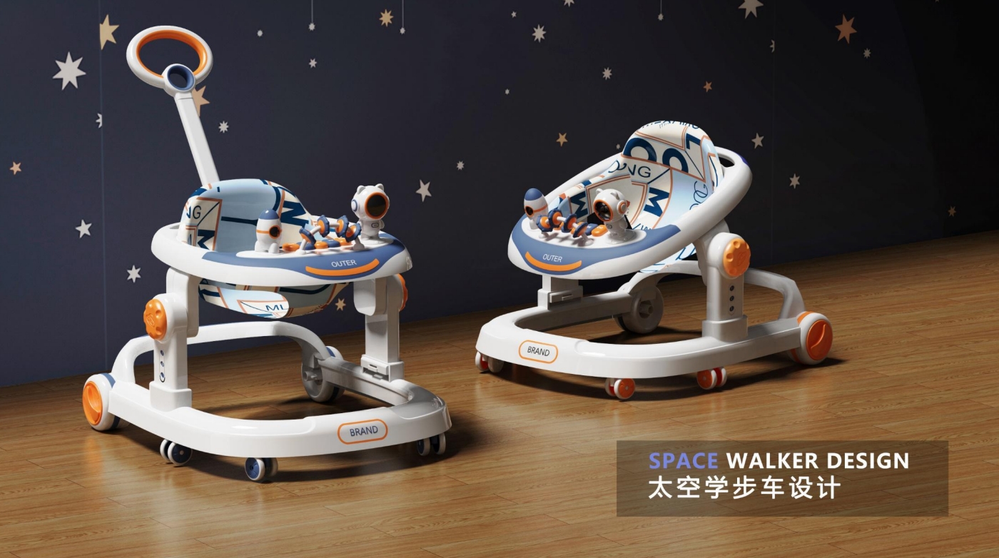 Appearance design，Design of walker，