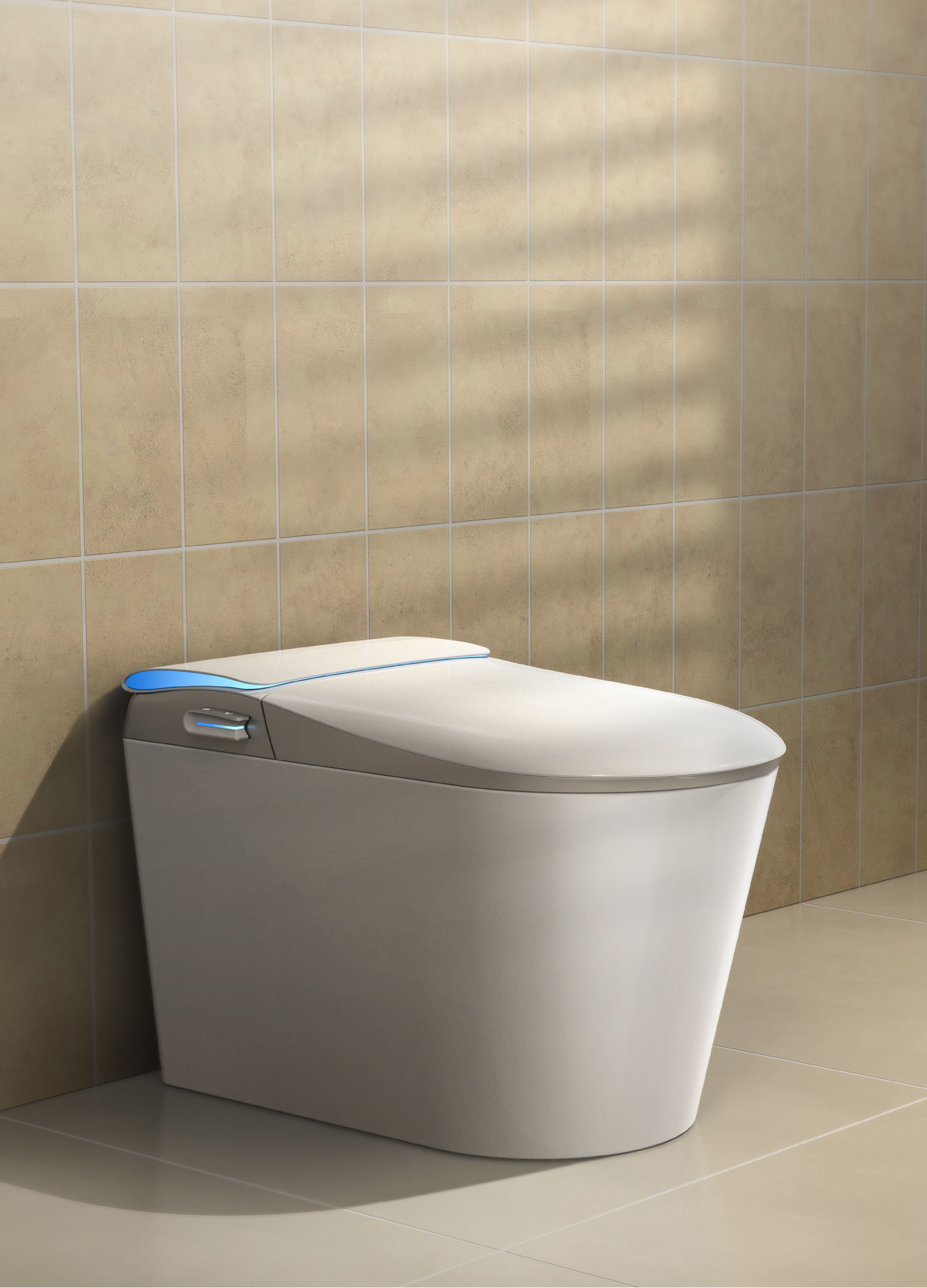 product design，Intelligent toilet，industrial design，