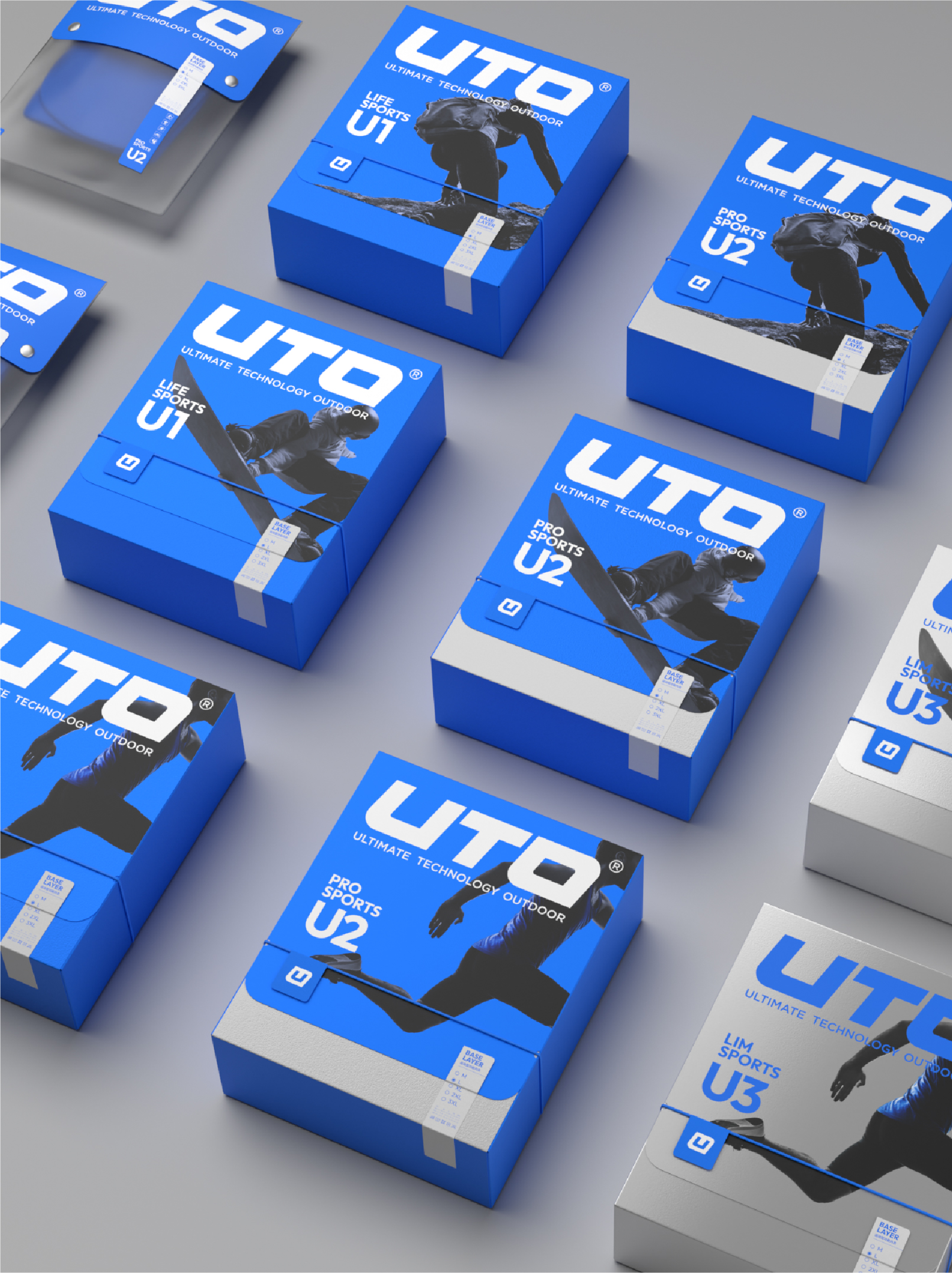 Reconstructing the aesthetics of the sports close-fitting layer with ergonomics，