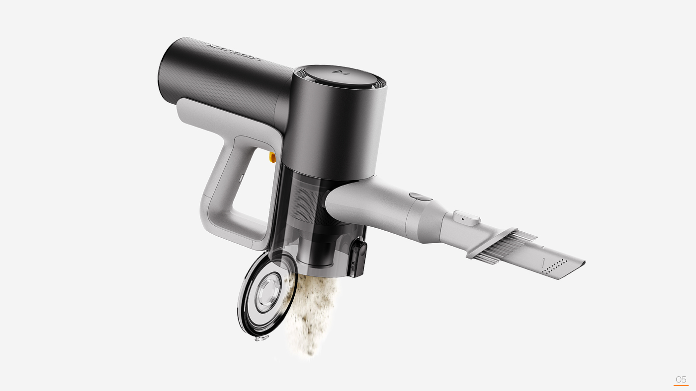 Roborock Handheld Vacuum Cleaner Design，