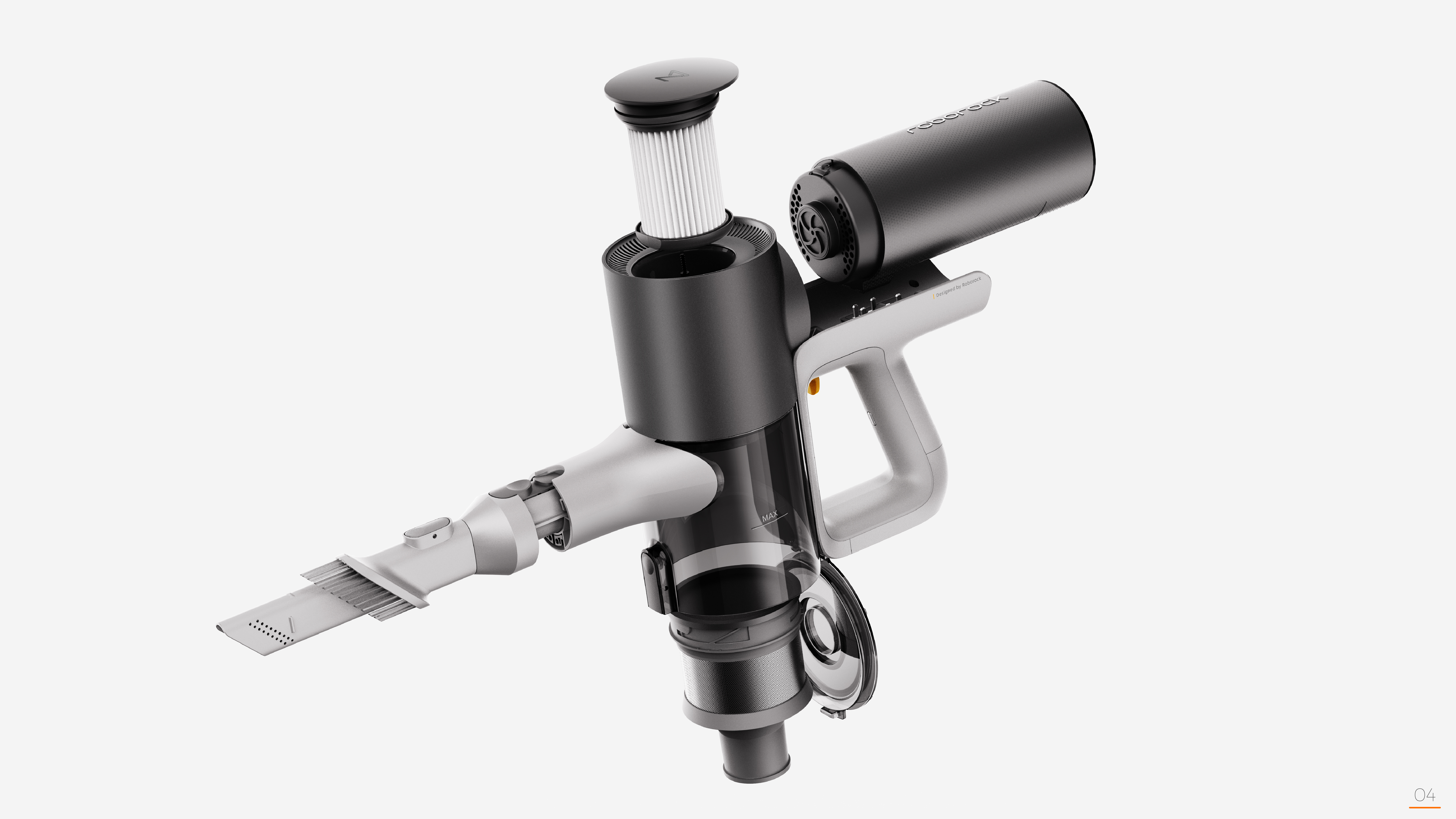 Roborock Handheld Vacuum Cleaner Design，