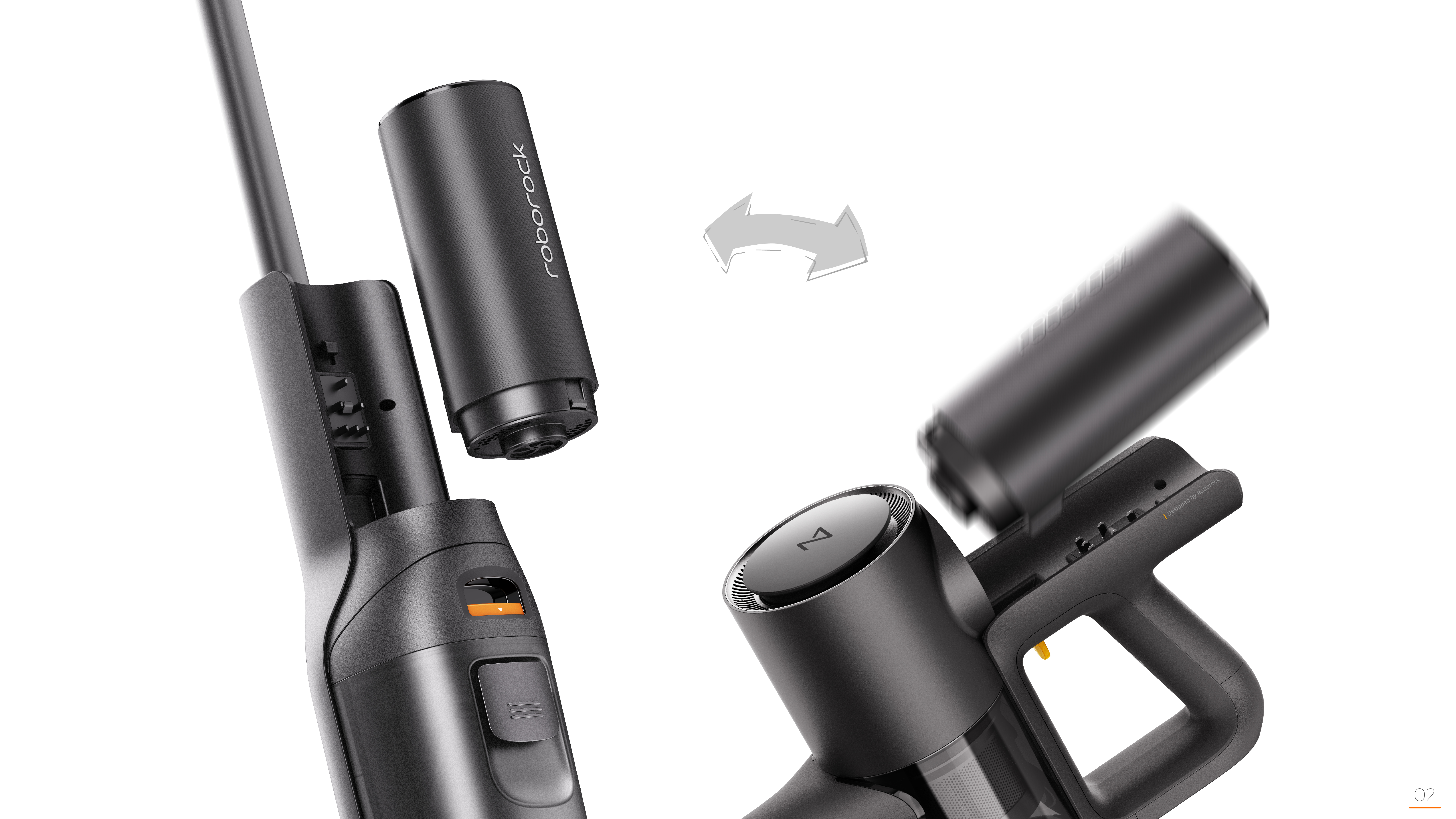Roborock Handheld Vacuum Cleaner Design，