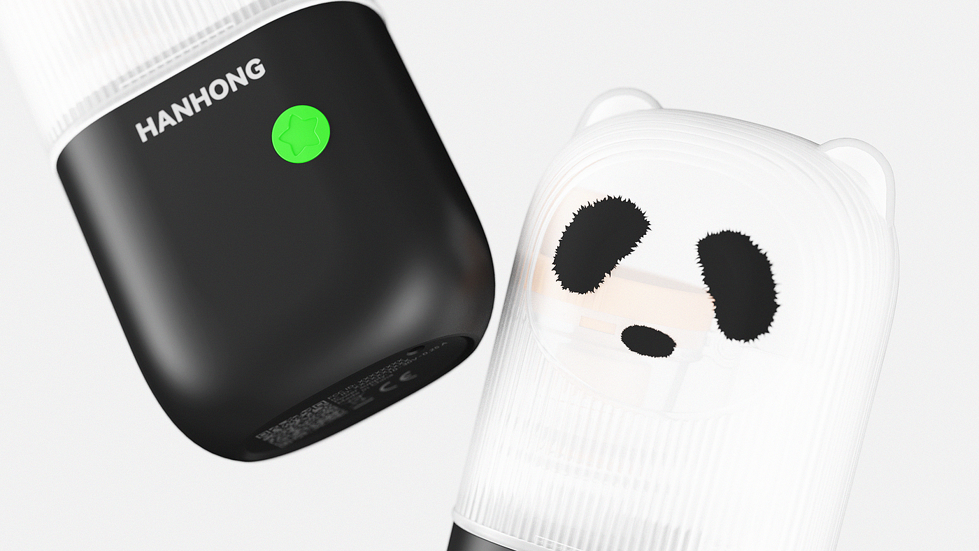 Atomizer，Children's medical treatment，children，medical care，panda，bear，animal，