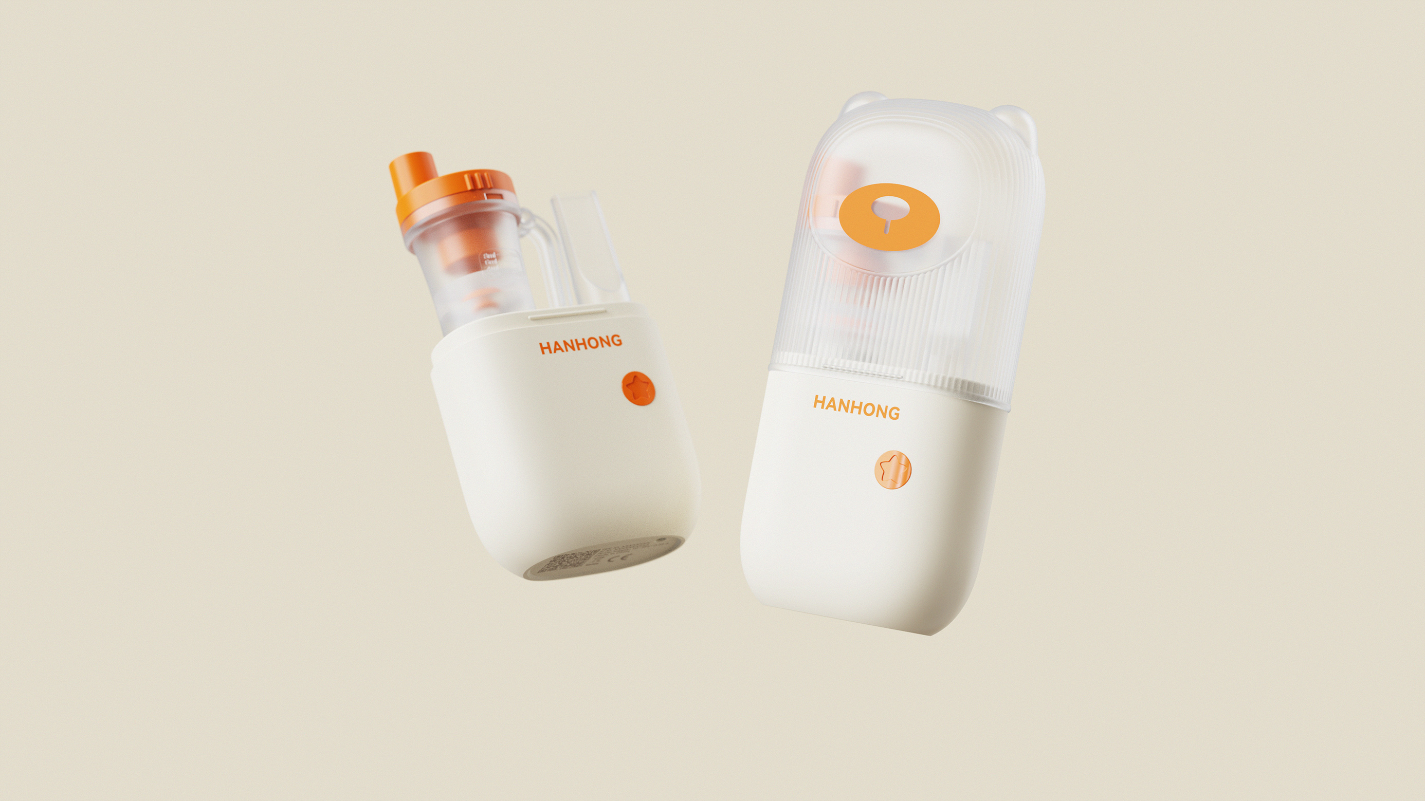 Atomizer，Children's medical treatment，children，medical care，panda，bear，animal，