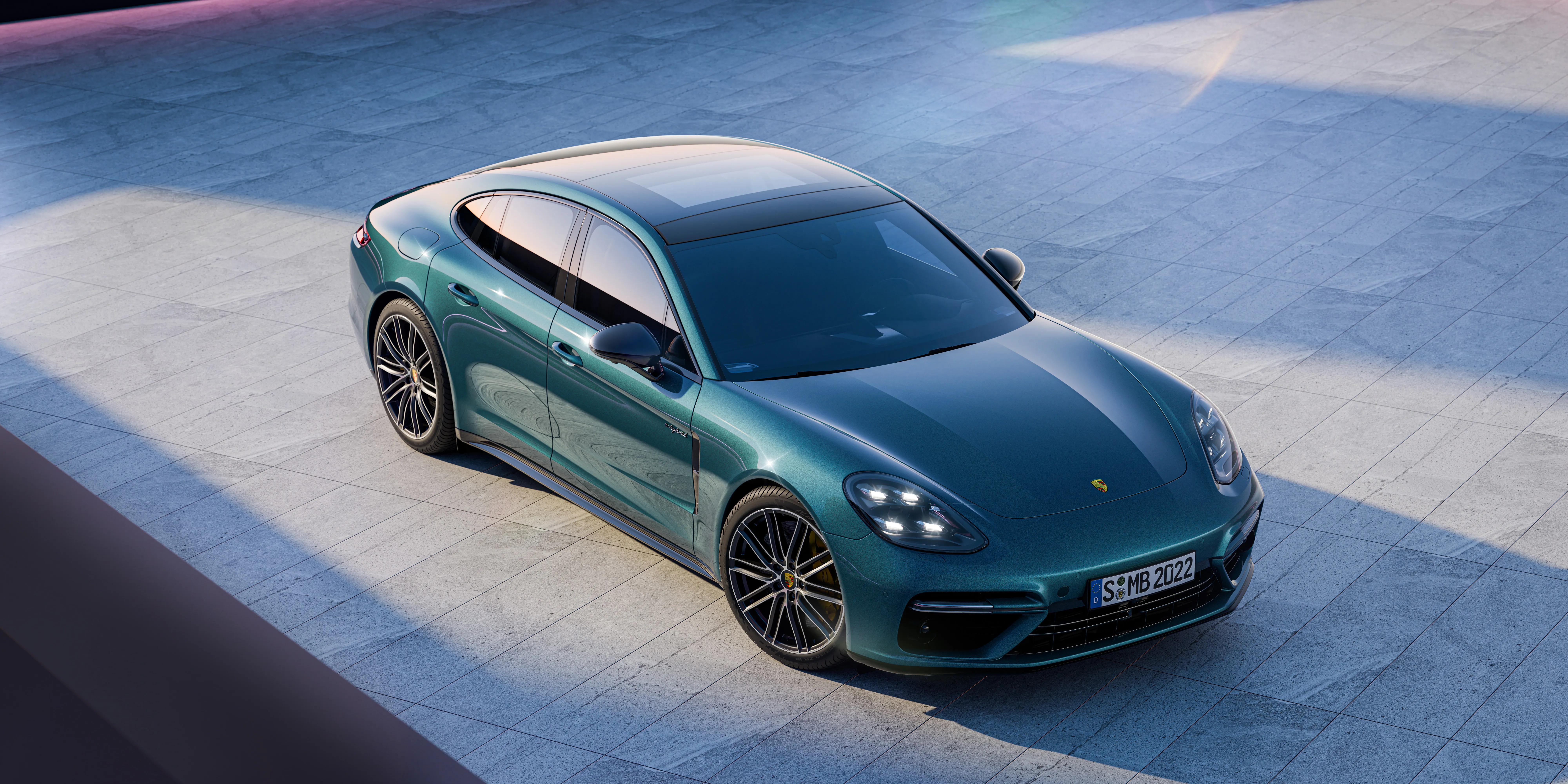 automobile，Car rendering，Car Photography，BLENDER，cgi，Porsche，Paramela，