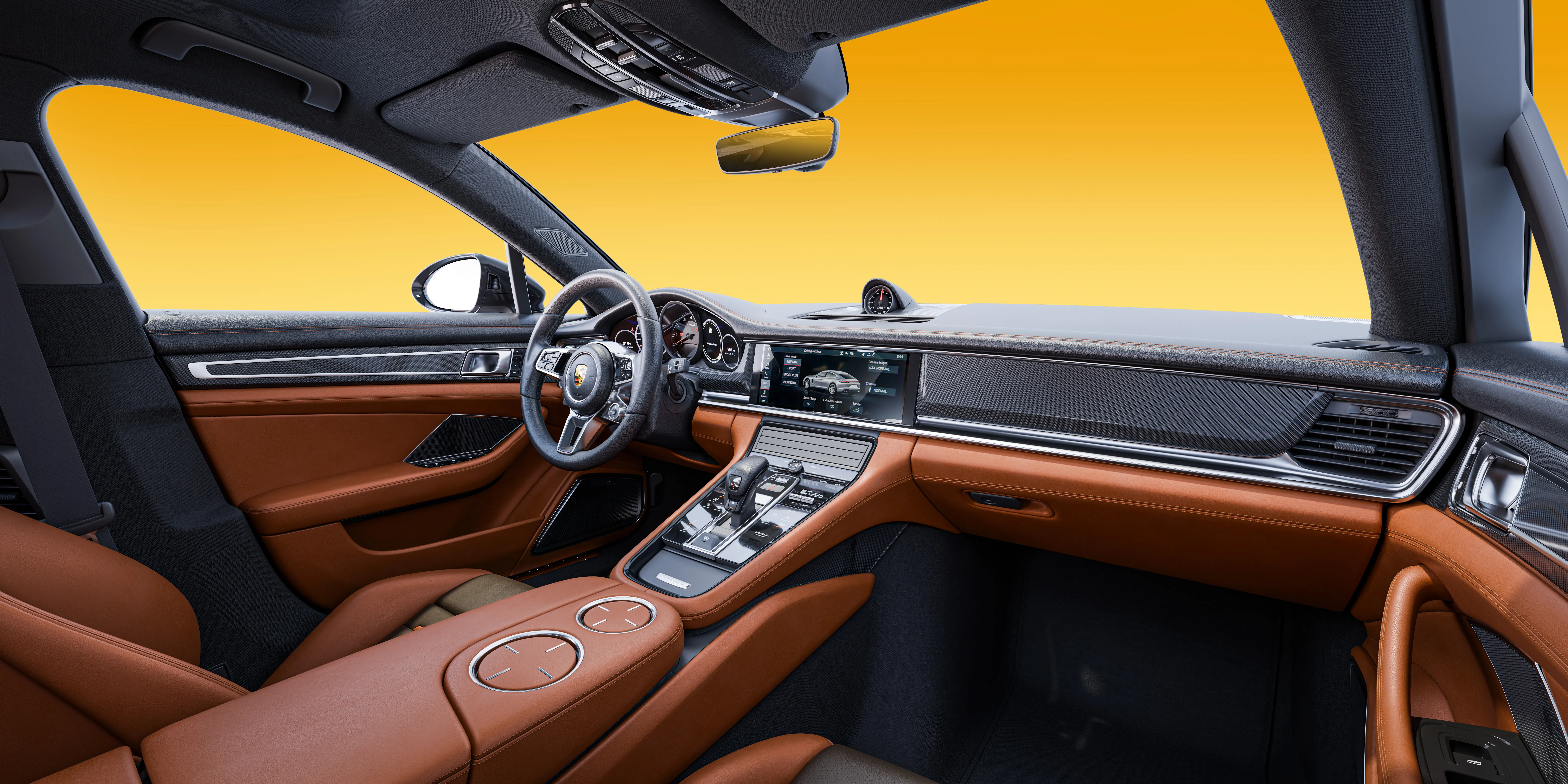 automobile，Car rendering，Car Photography，BLENDER，cgi，Porsche，Paramela，