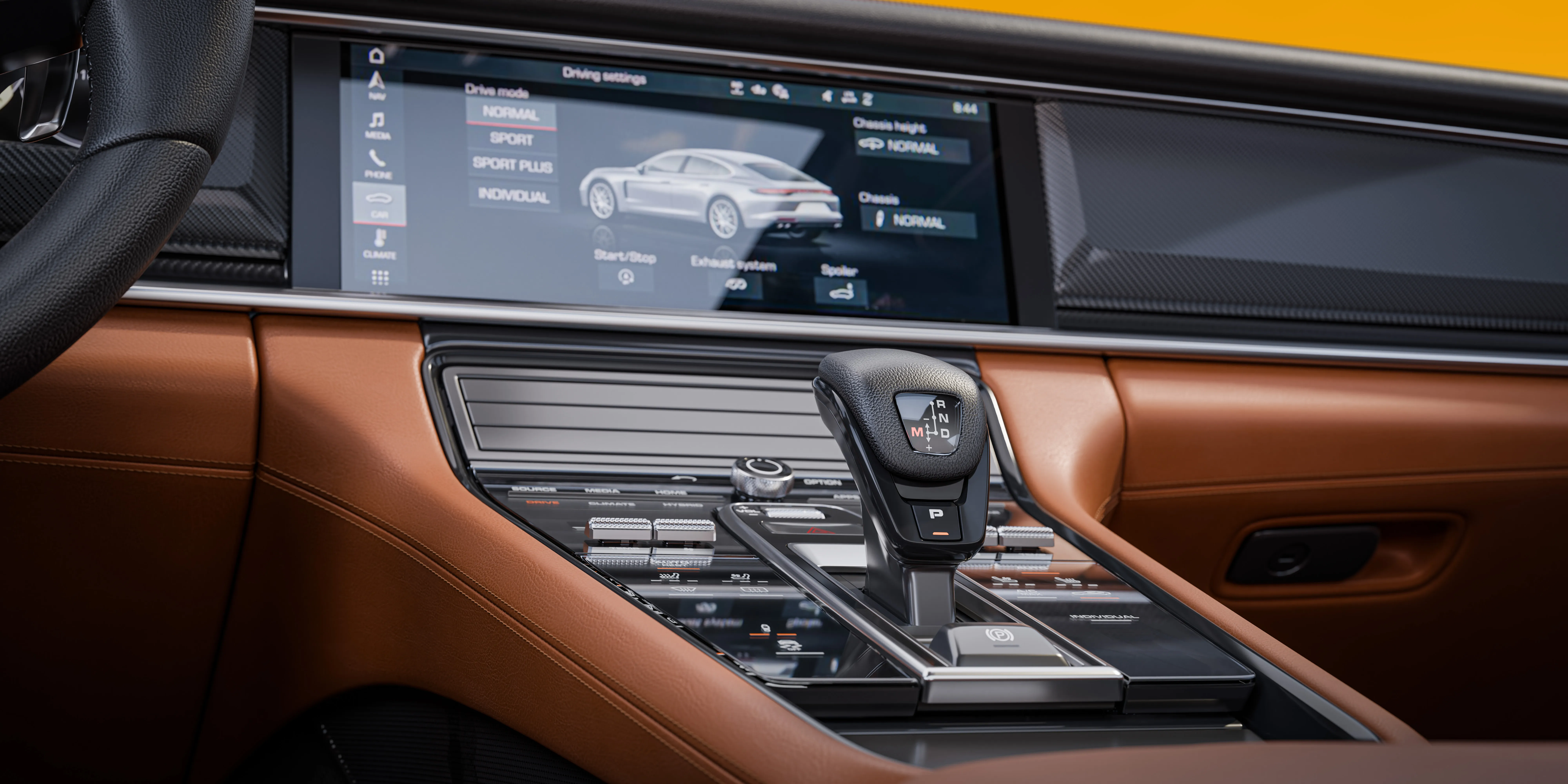 automobile，Car rendering，Car Photography，BLENDER，cgi，Porsche，Paramela，