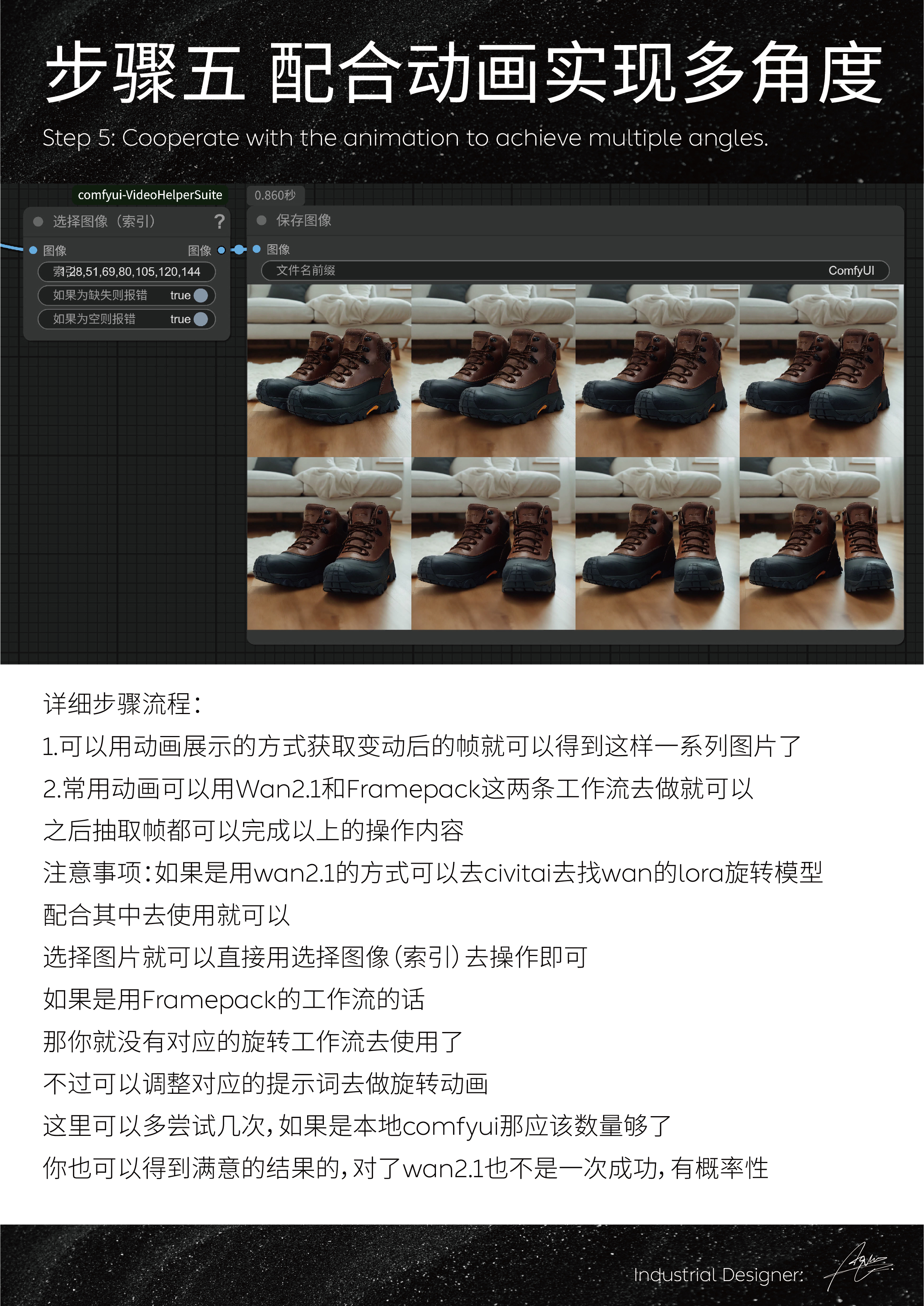 comfyui，industrial design，product，AIGC，