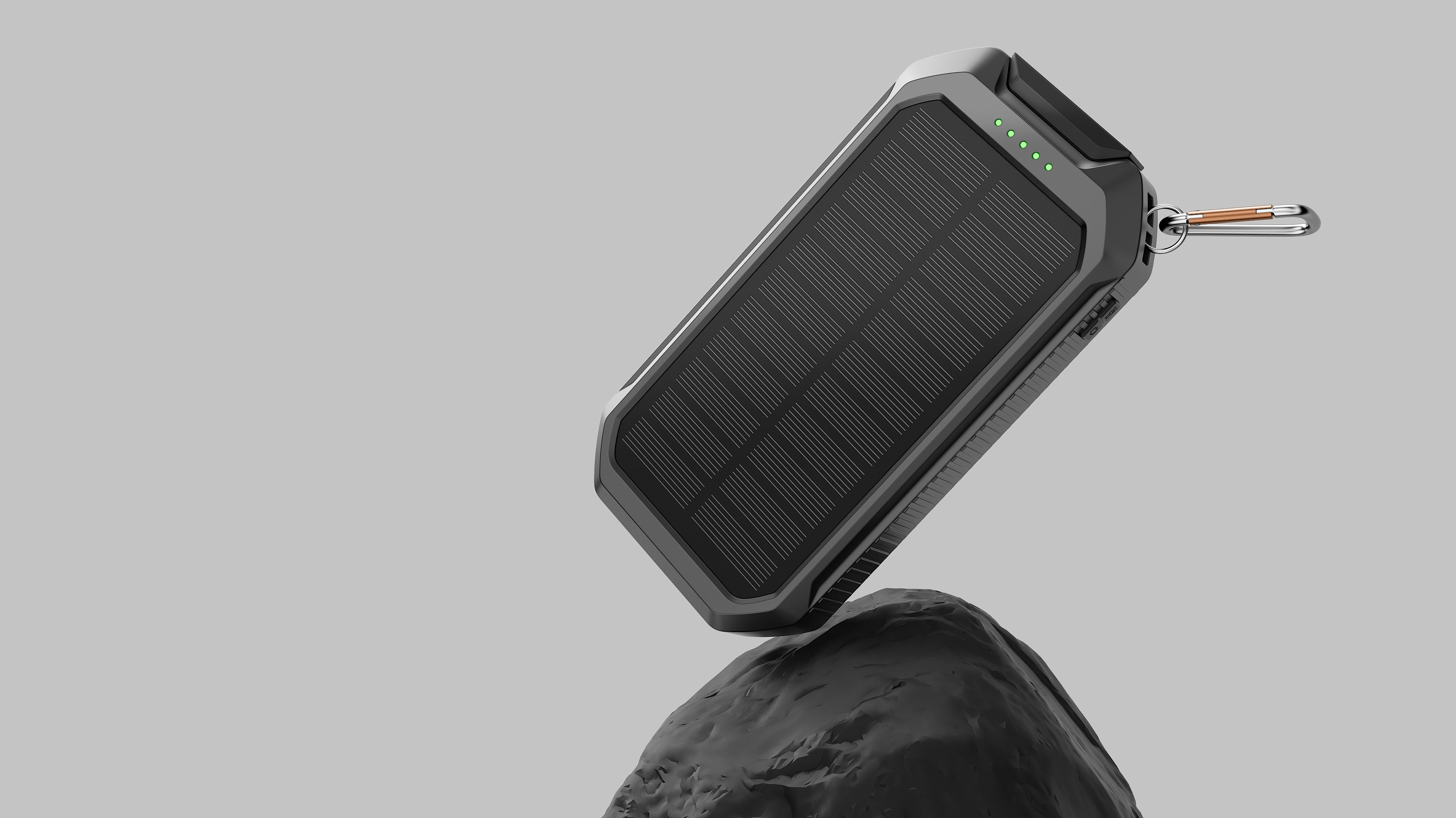 portable battery，portable source，3C digital，Solar charging treasure，Original design，