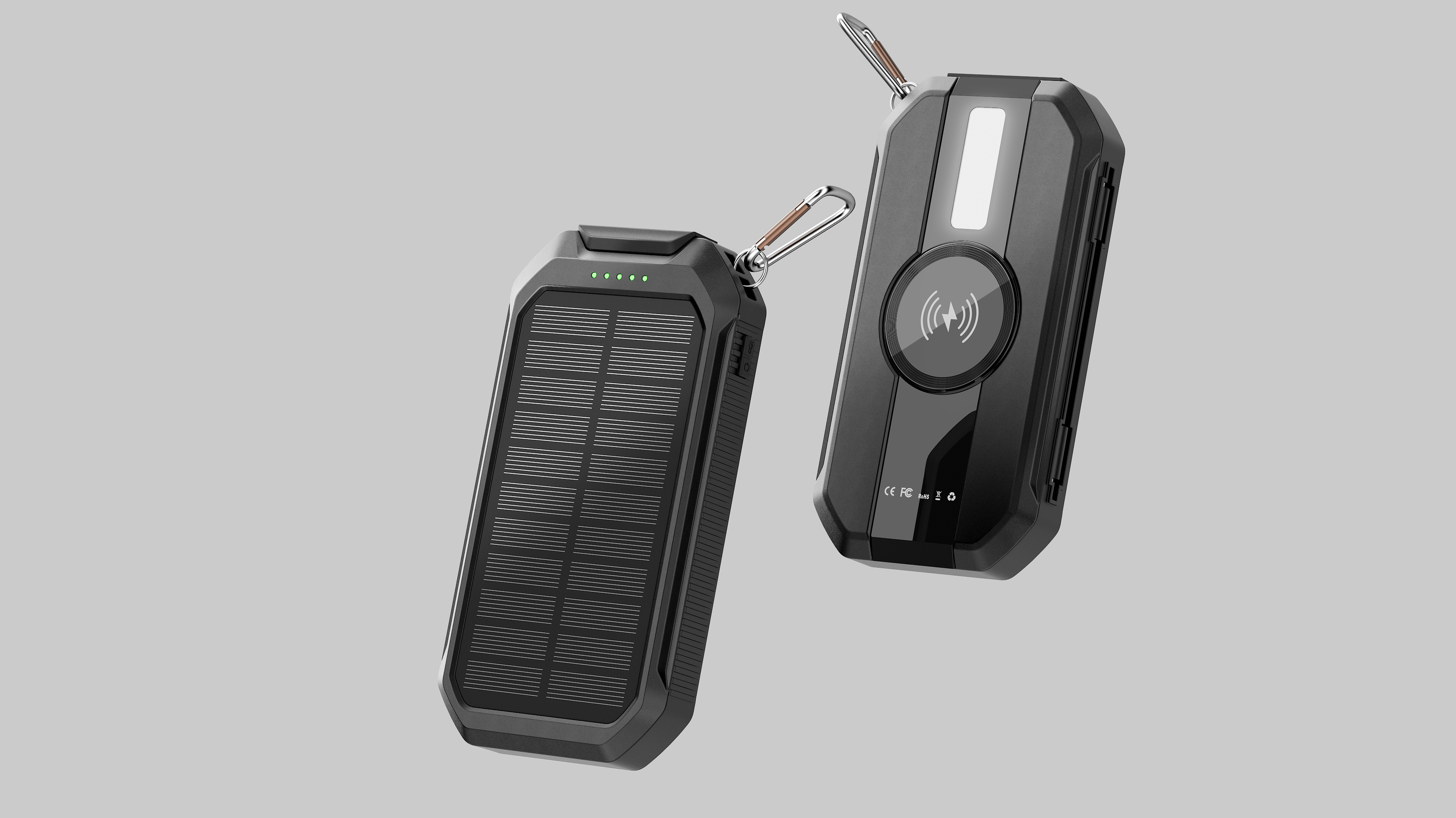 portable battery，portable source，3C digital，Solar charging treasure，Original design，