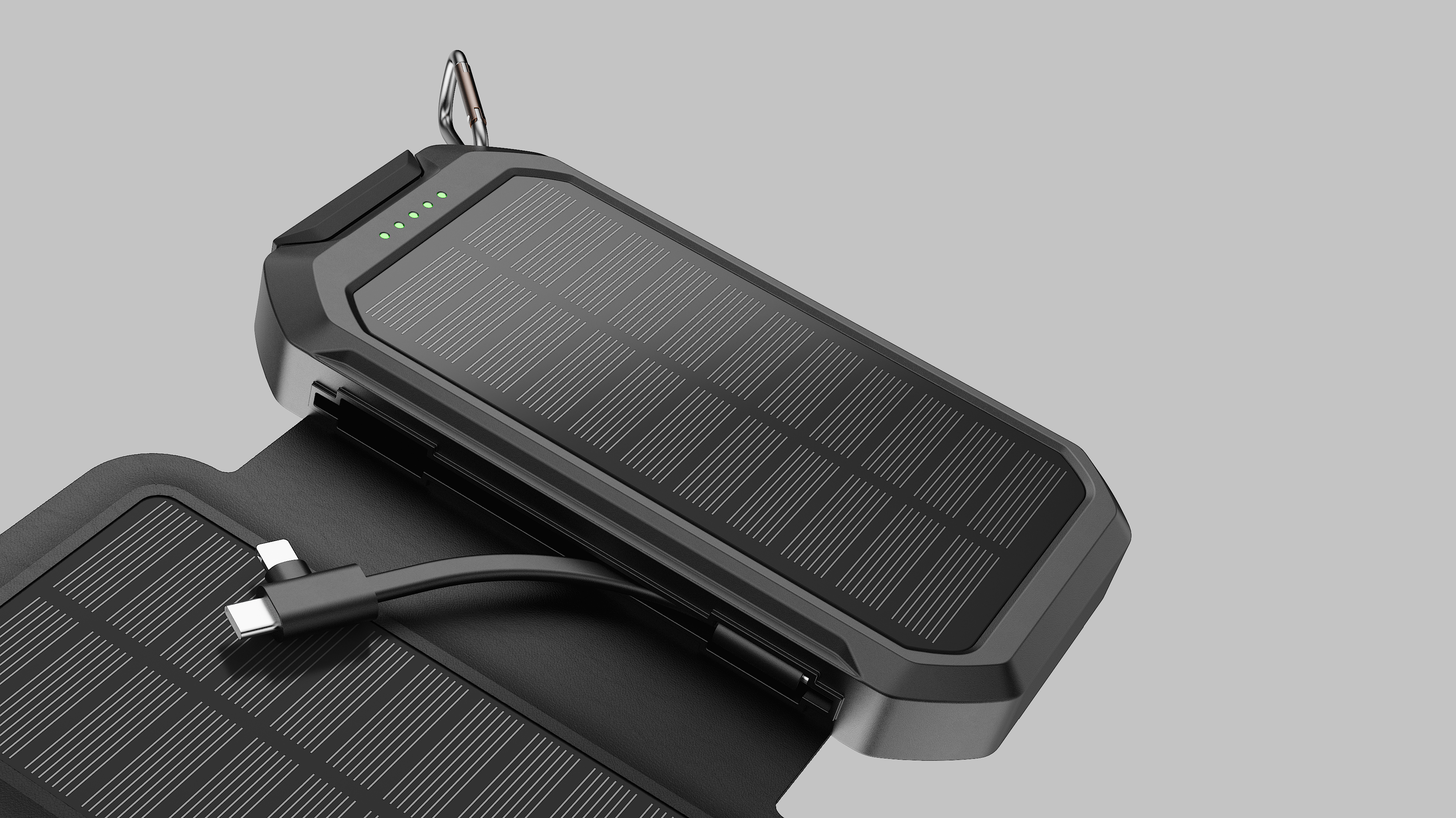 portable battery，portable source，3C digital，Solar charging treasure，Original design，