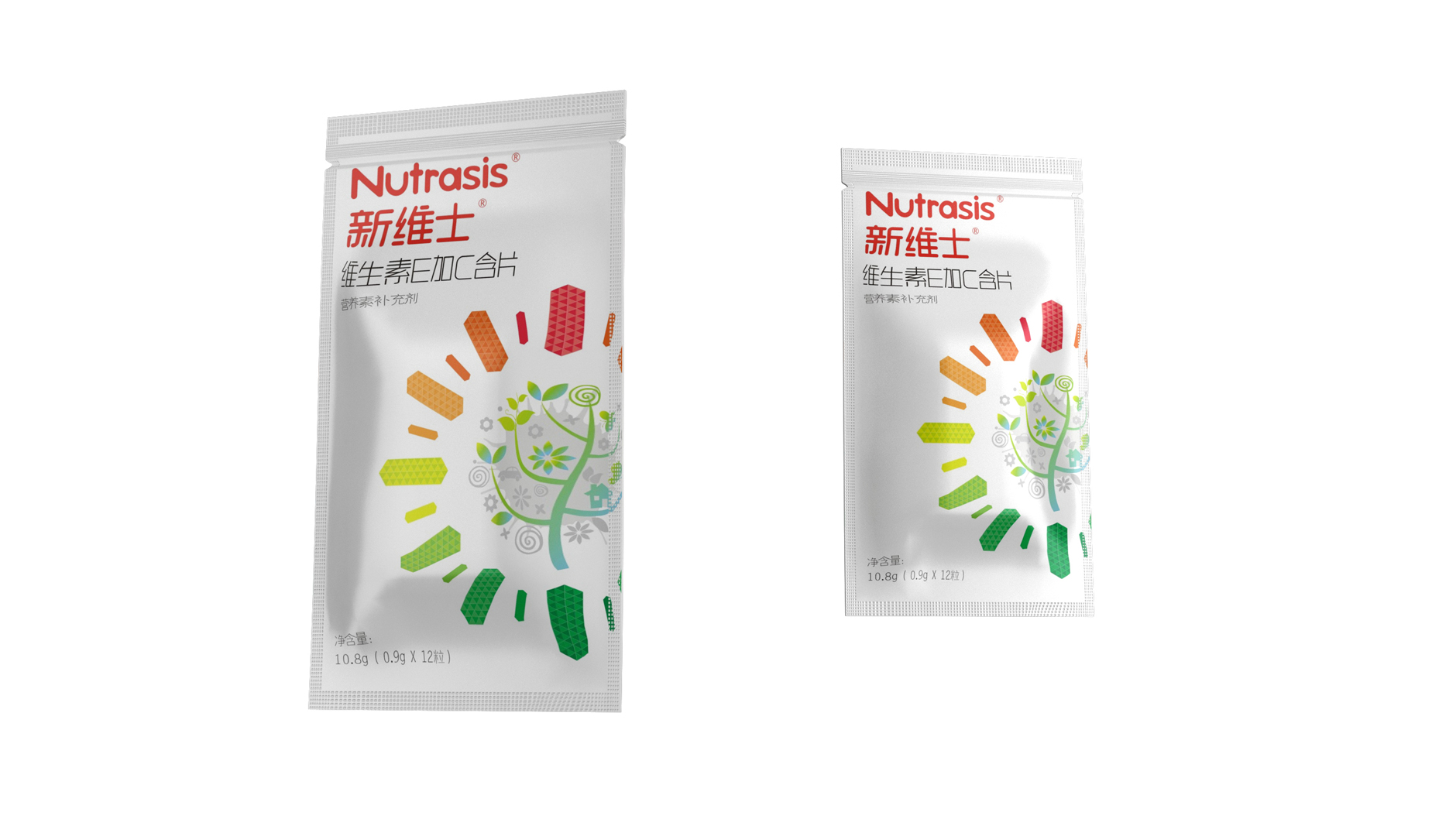 Vitamin Packaging Design，B vitamin packaging design，Health Food Packaging Design，