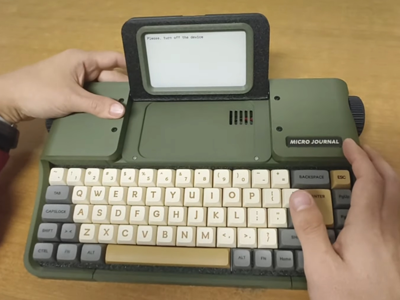 Micro Journal E Ink，typewriter，Digital，Electronic equipment，