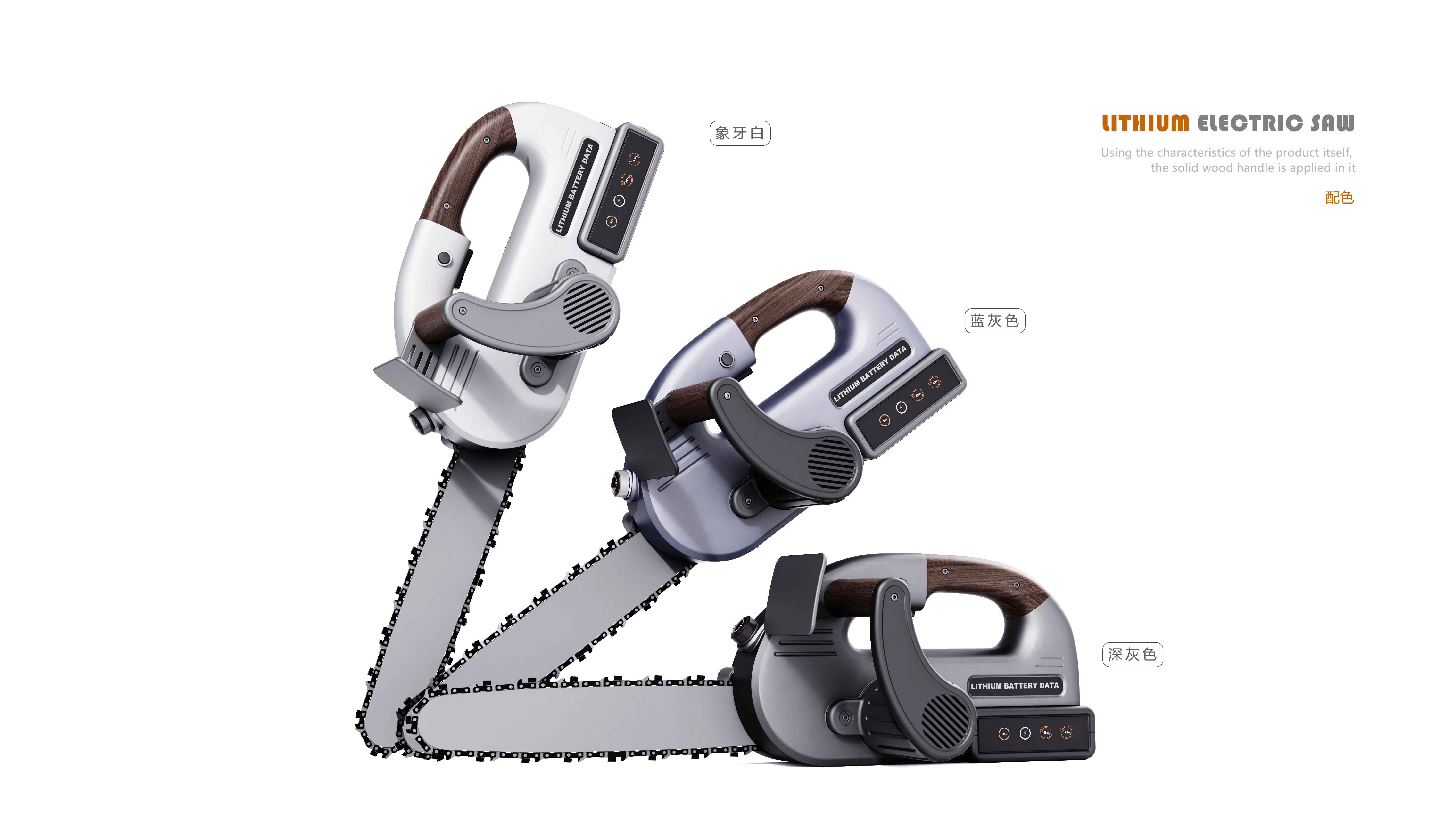 Garden tools，Handheld lithium chainsaw，