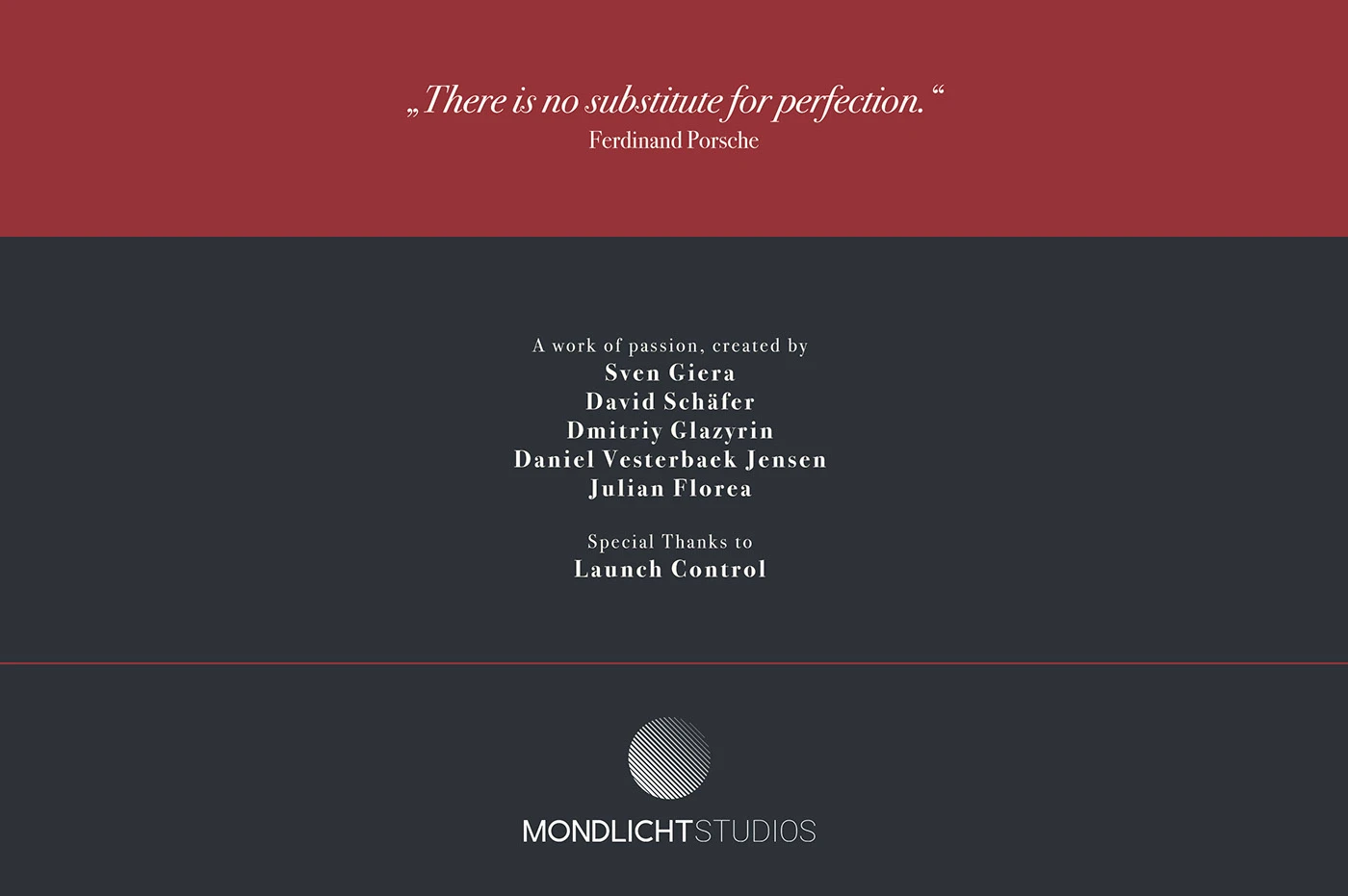 Porsche，Verso l'Azzurro，