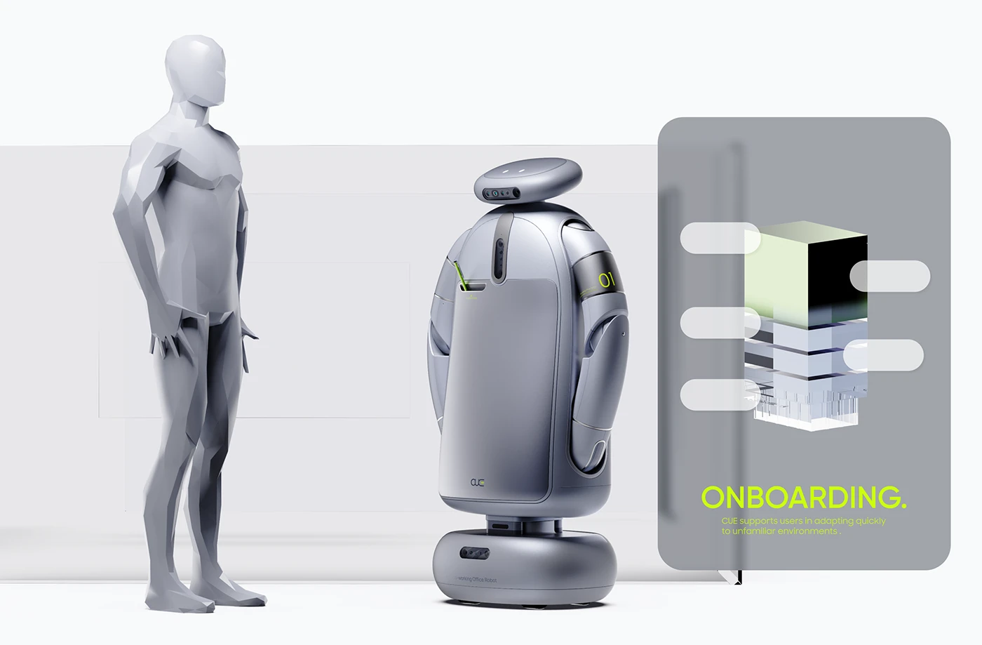 CUE，intelligent robot，Machine AI Teammate，Shared Office，