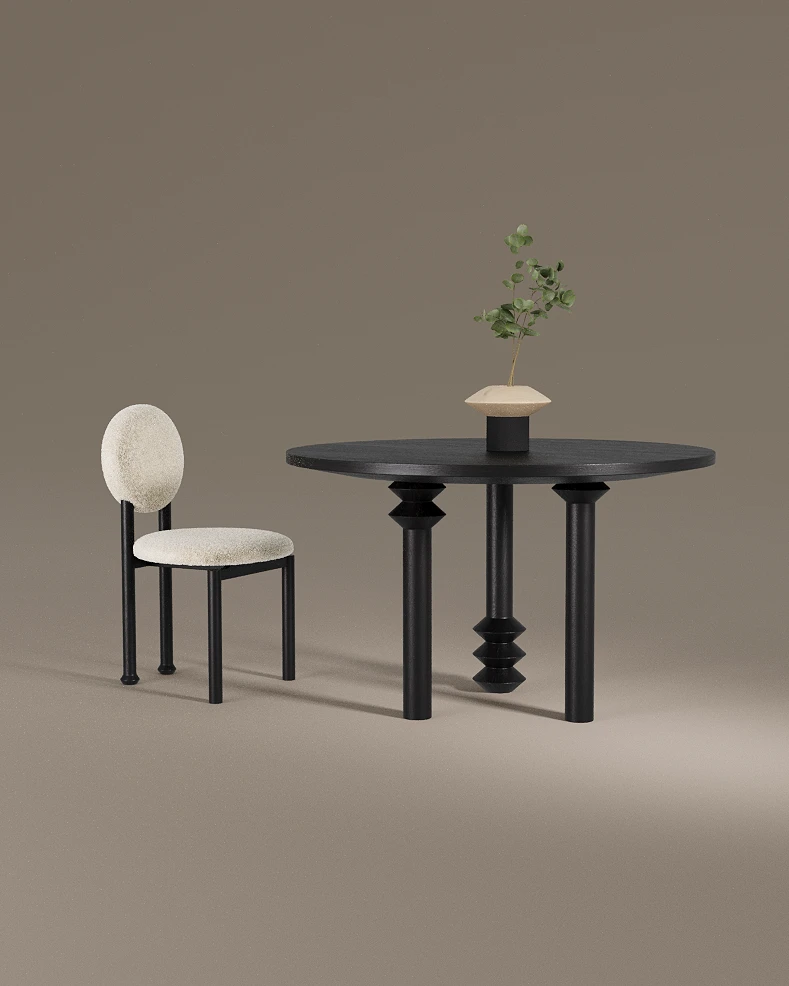 Nobonobo，table，Neoclassicism，Minimalism，practicability，