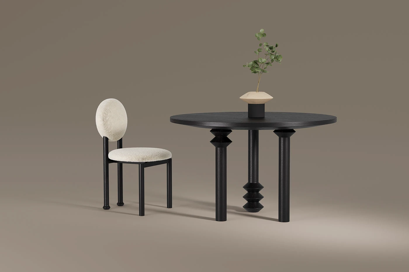 Nobonobo，table，Neoclassicism，Minimalism，practicability，