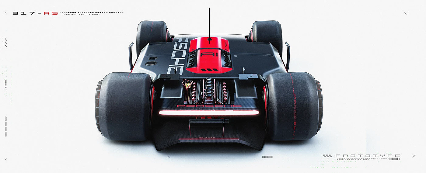 AUTONOMOUS，racing，Porsche 917-RS，Future technology，