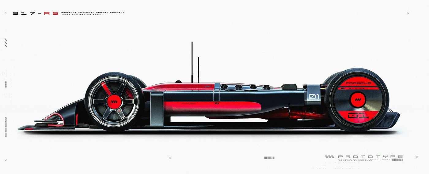 AUTONOMOUS，racing，Porsche 917-RS，Future technology，