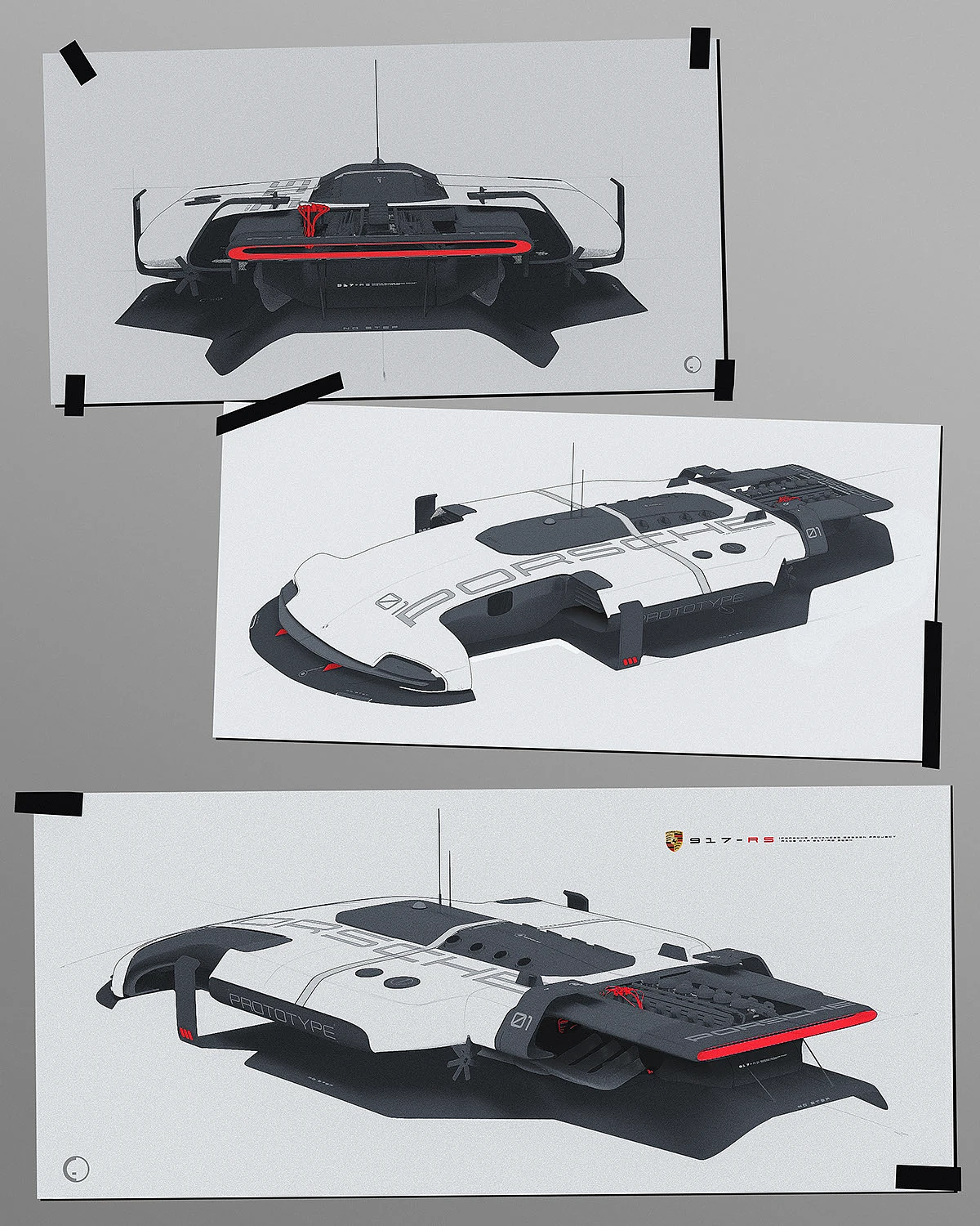 AUTONOMOUS，racing，Porsche 917-RS，Future technology，