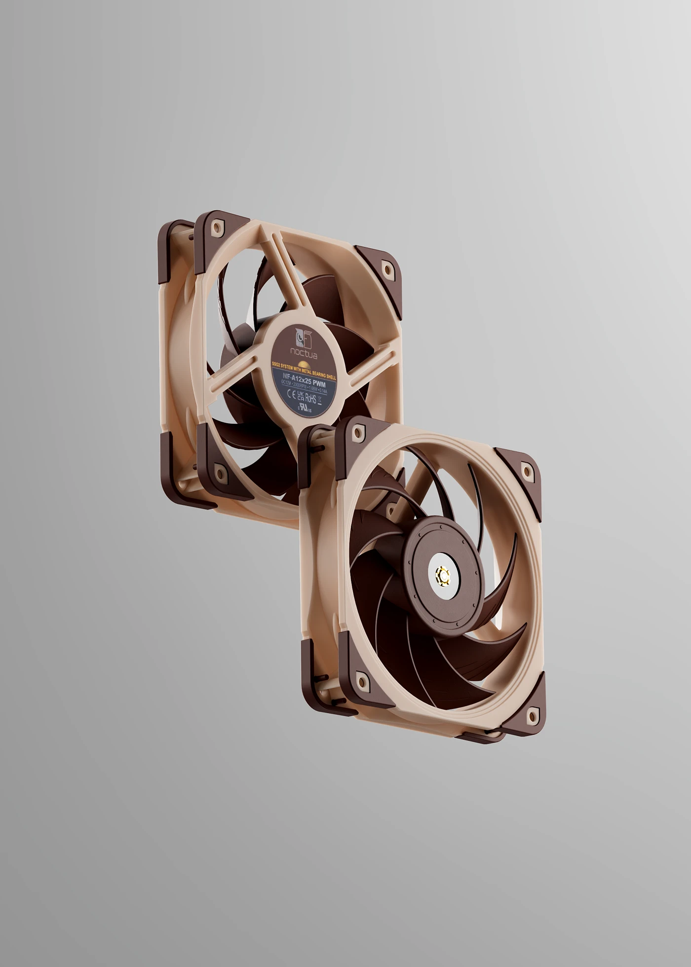 NOCTUA，Fan，Efficient heat dissipation，Silent design，
