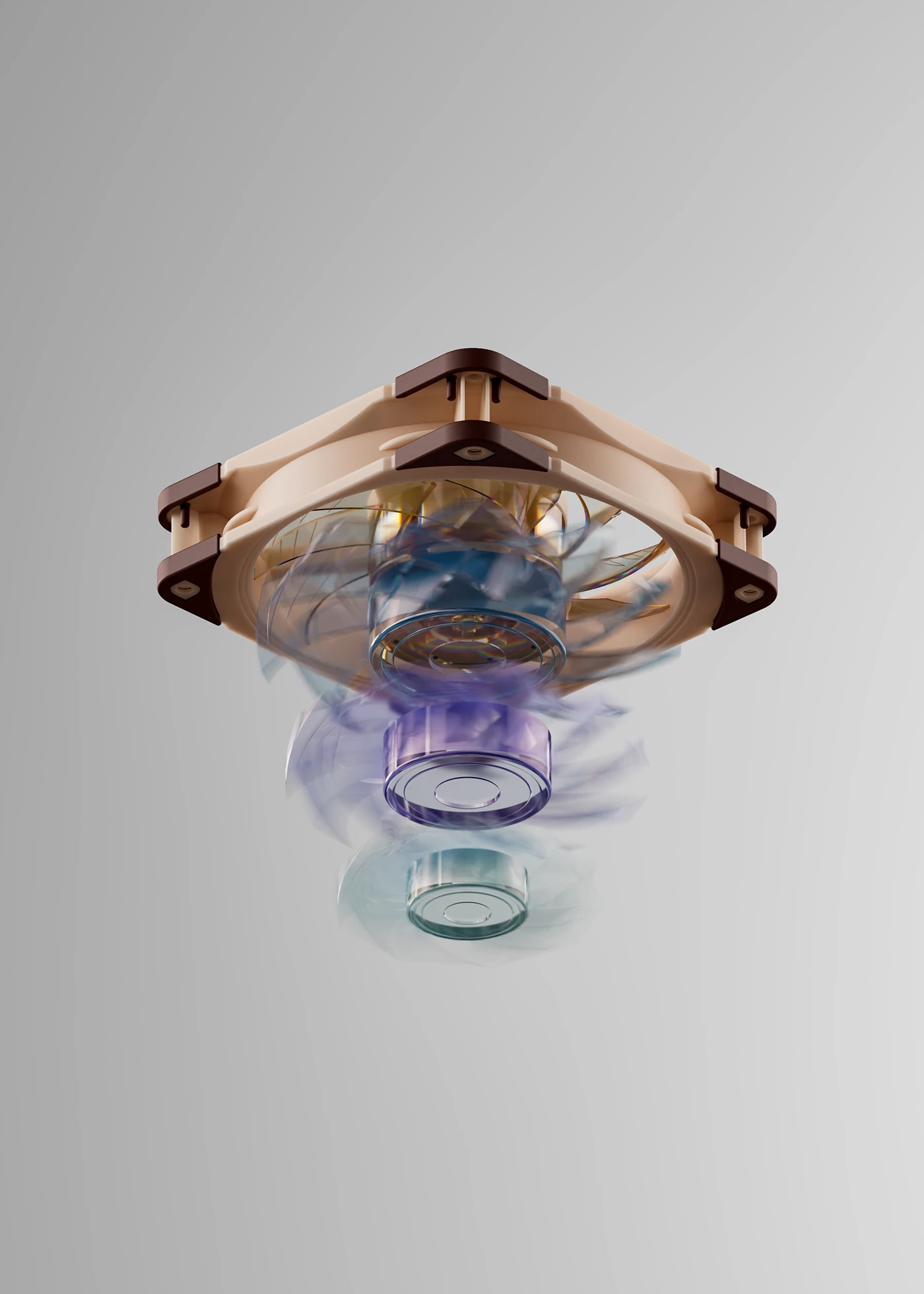 NOCTUA，Fan，Efficient heat dissipation，Silent design，