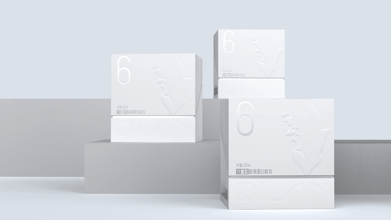 Collagen Peptide Oral Liquid Packaging，Packaging Design of Health Products Oral Liquid，Collagen Peptide Product Packaging Design，