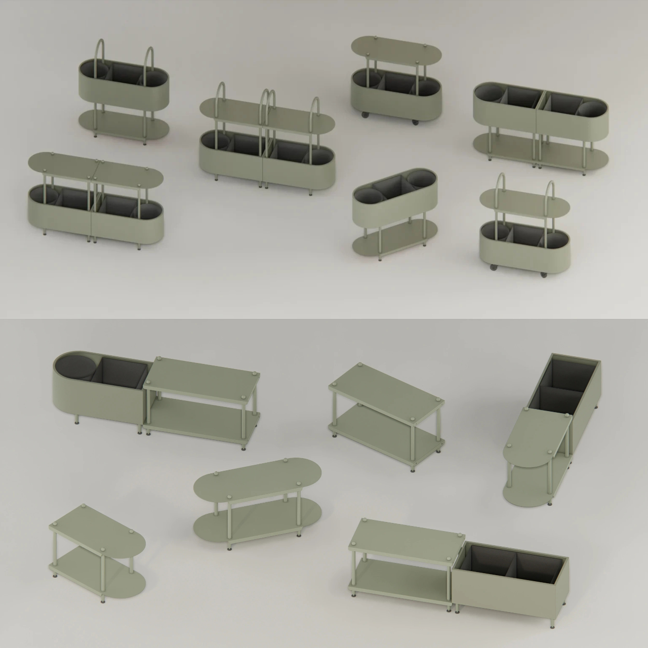 Loopo，modularization，furniture，originality，