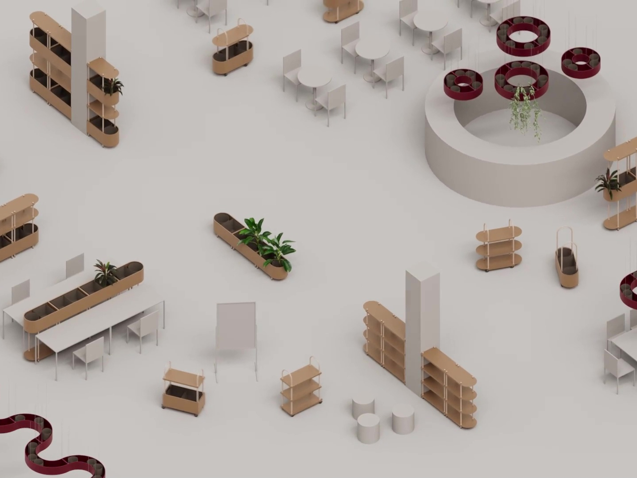 Loopo，modularization，furniture，originality，