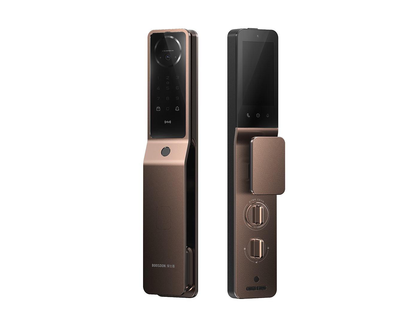 Product design, smart home, smart door lock, simple，