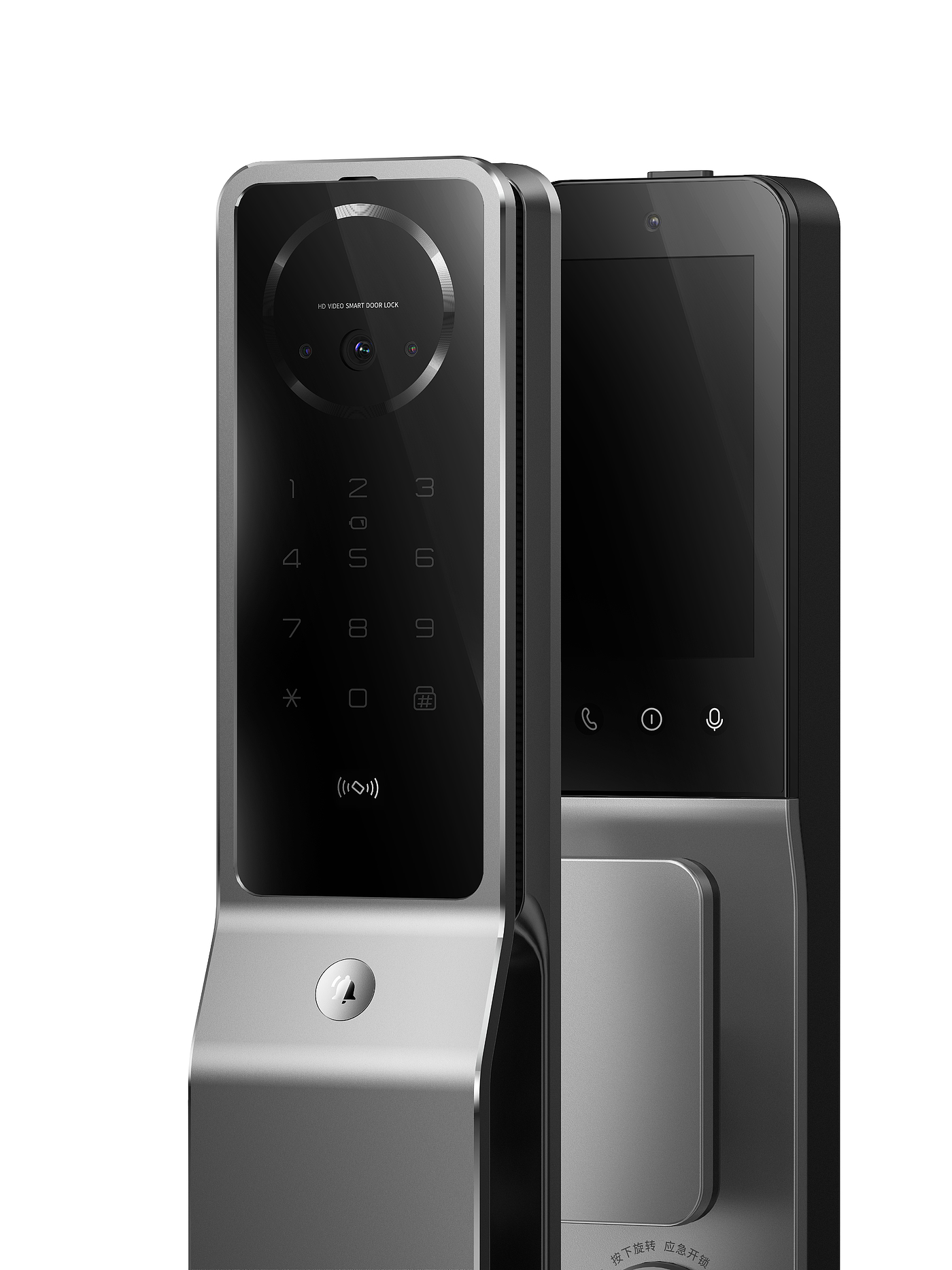 Product design, smart home, smart door lock, simple，