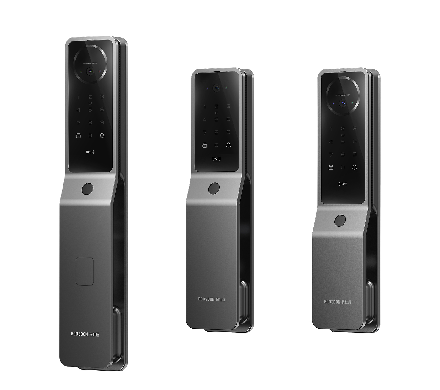 Product design, smart home, smart door lock, simple，
