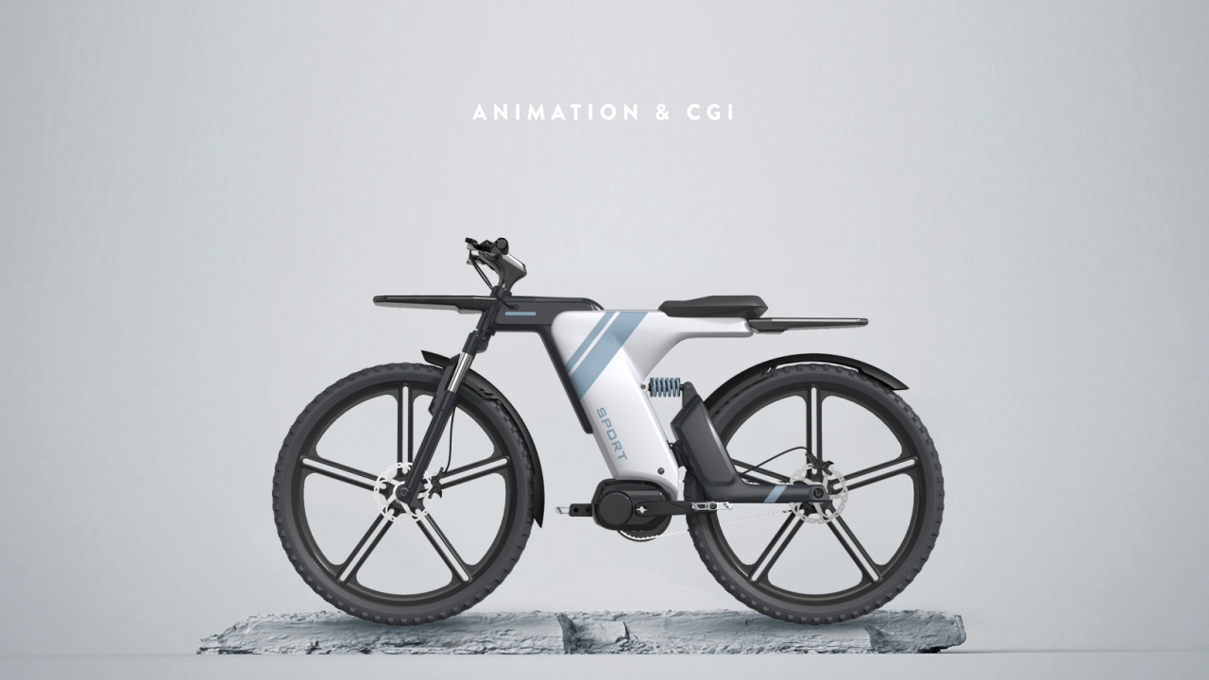 industrial design，Creative design，vehicle，Appearance design，Electric bicycle，