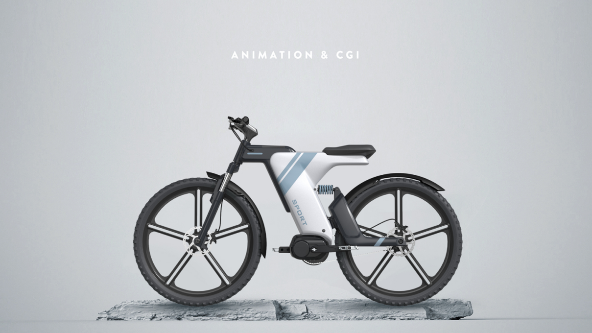 industrial design，Creative design，vehicle，Appearance design，Electric bicycle，