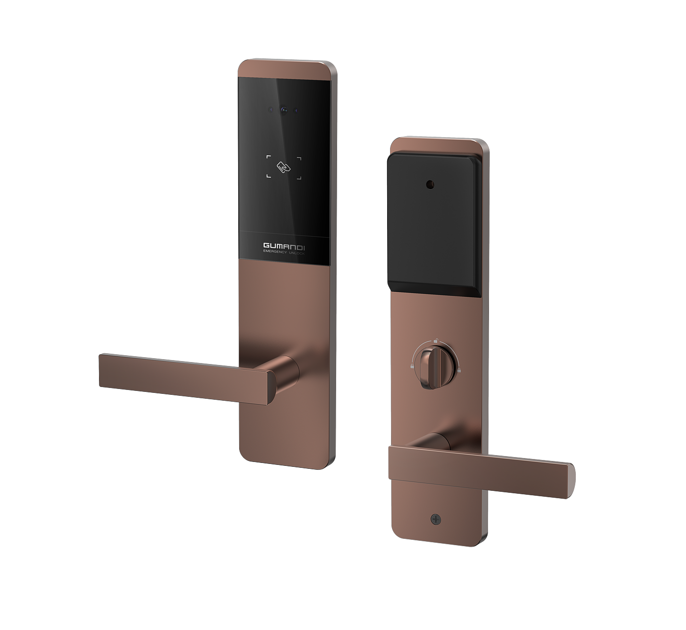 Product design, smart home, smart door lock, simple，